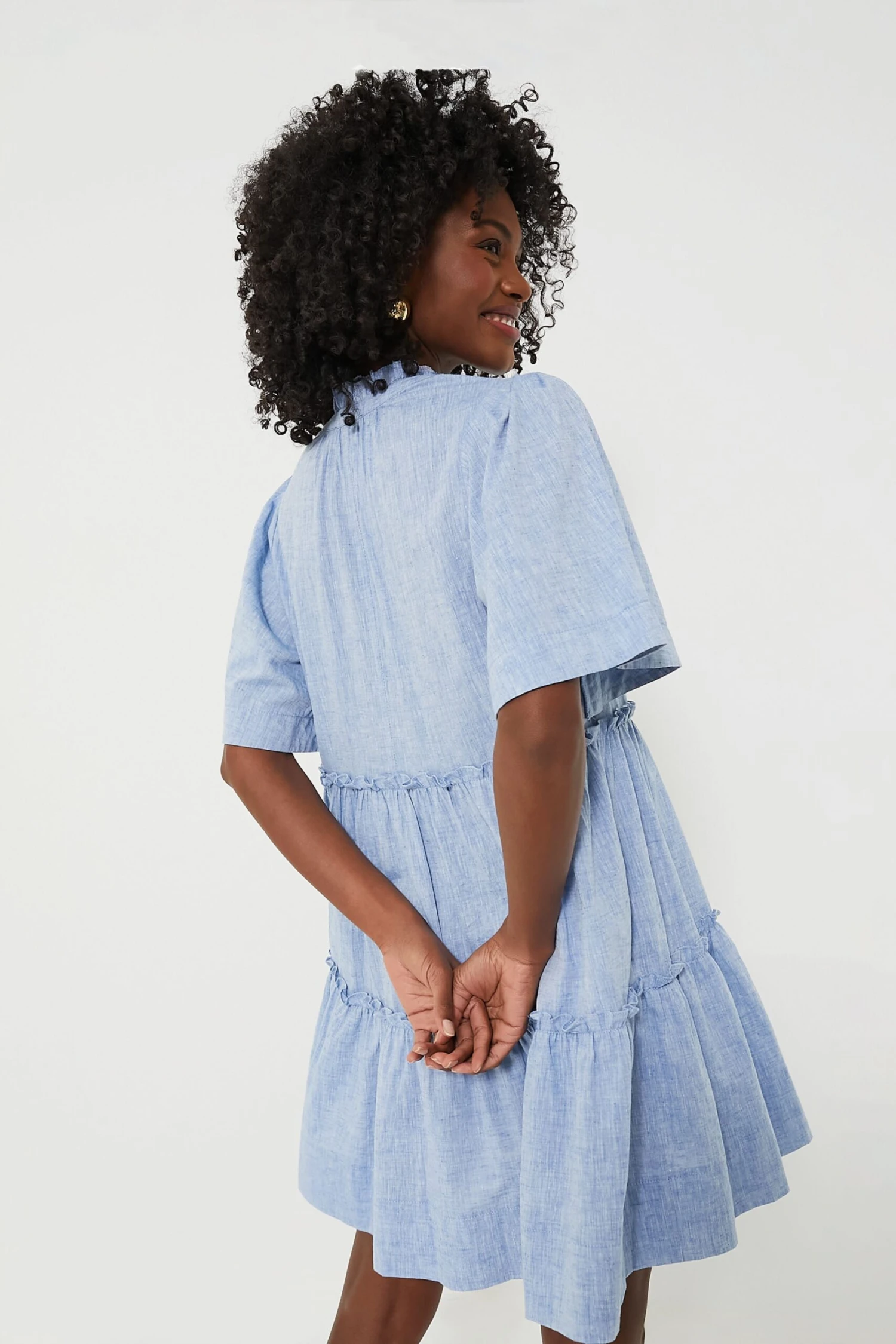 Chambray Crawford Dress - Image 4