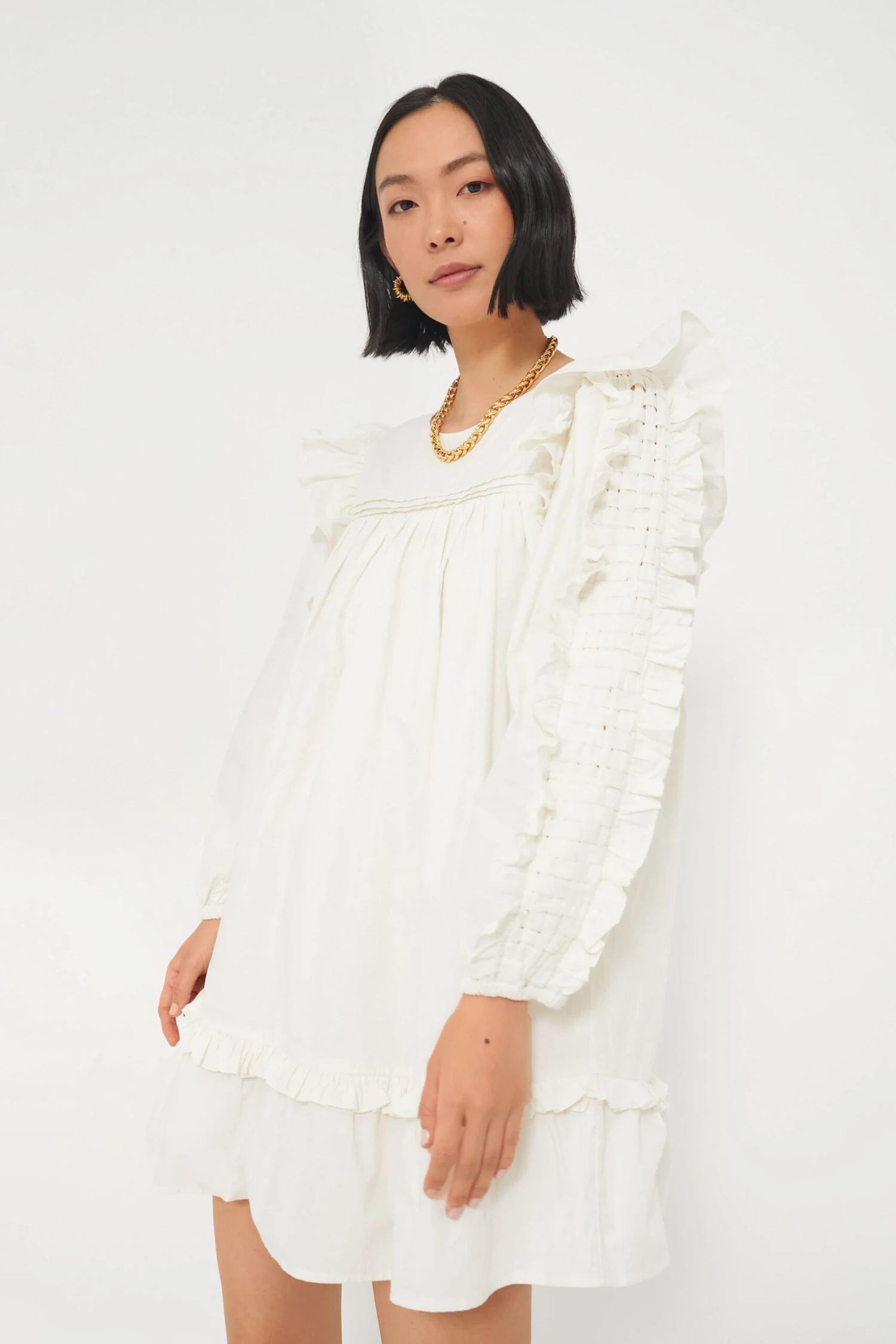 Ivory Anabelle Mini Dress - Image 2