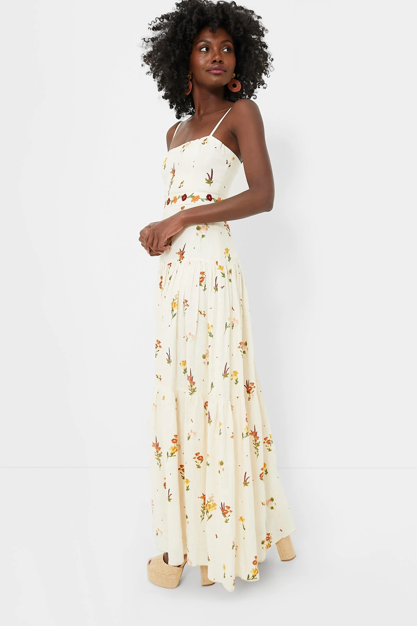 Exclusive Ivory Lima Maxi Dress - Image 3