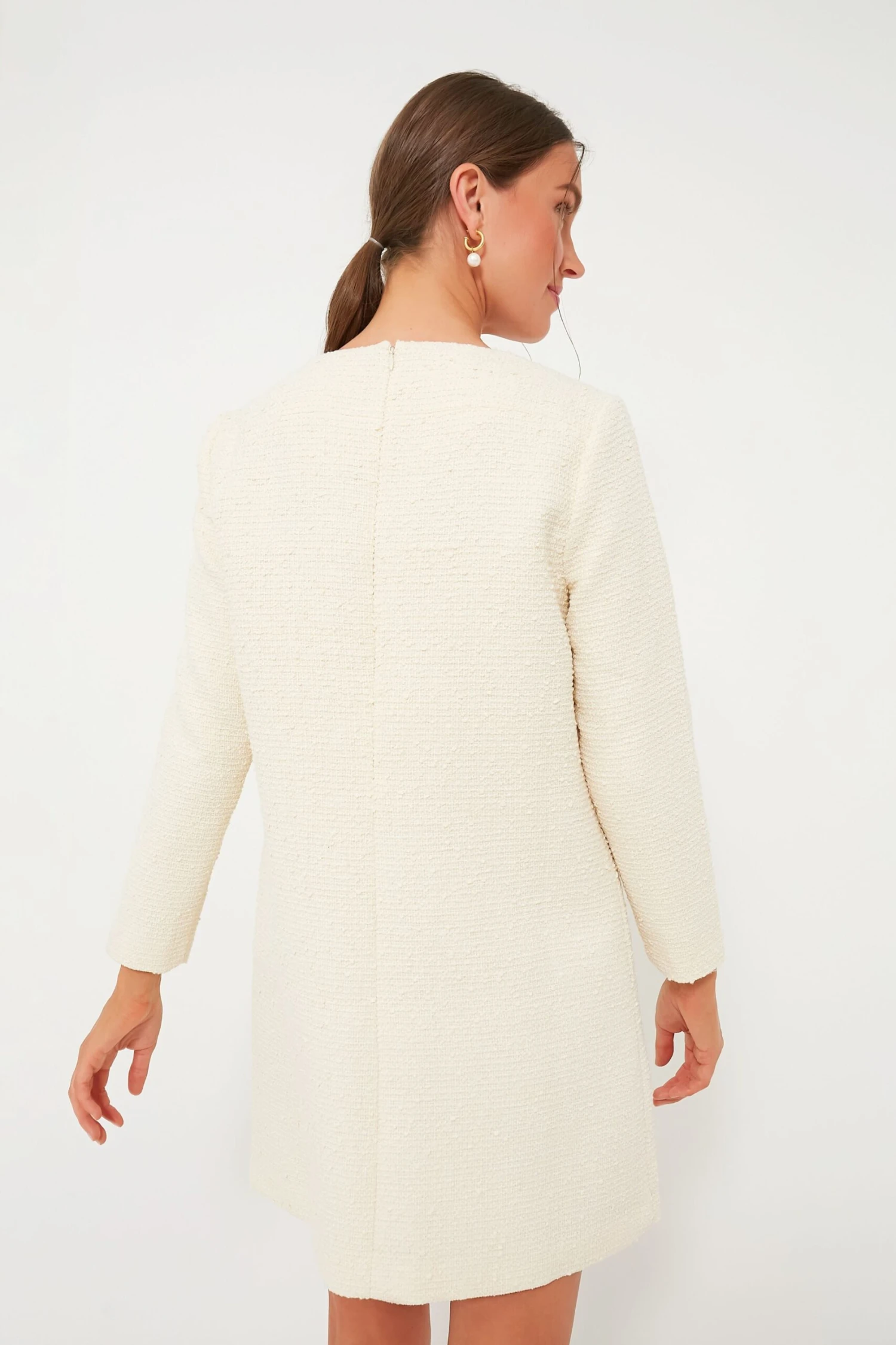 Blanc Tie Tweed Kelly Dress - Image 4