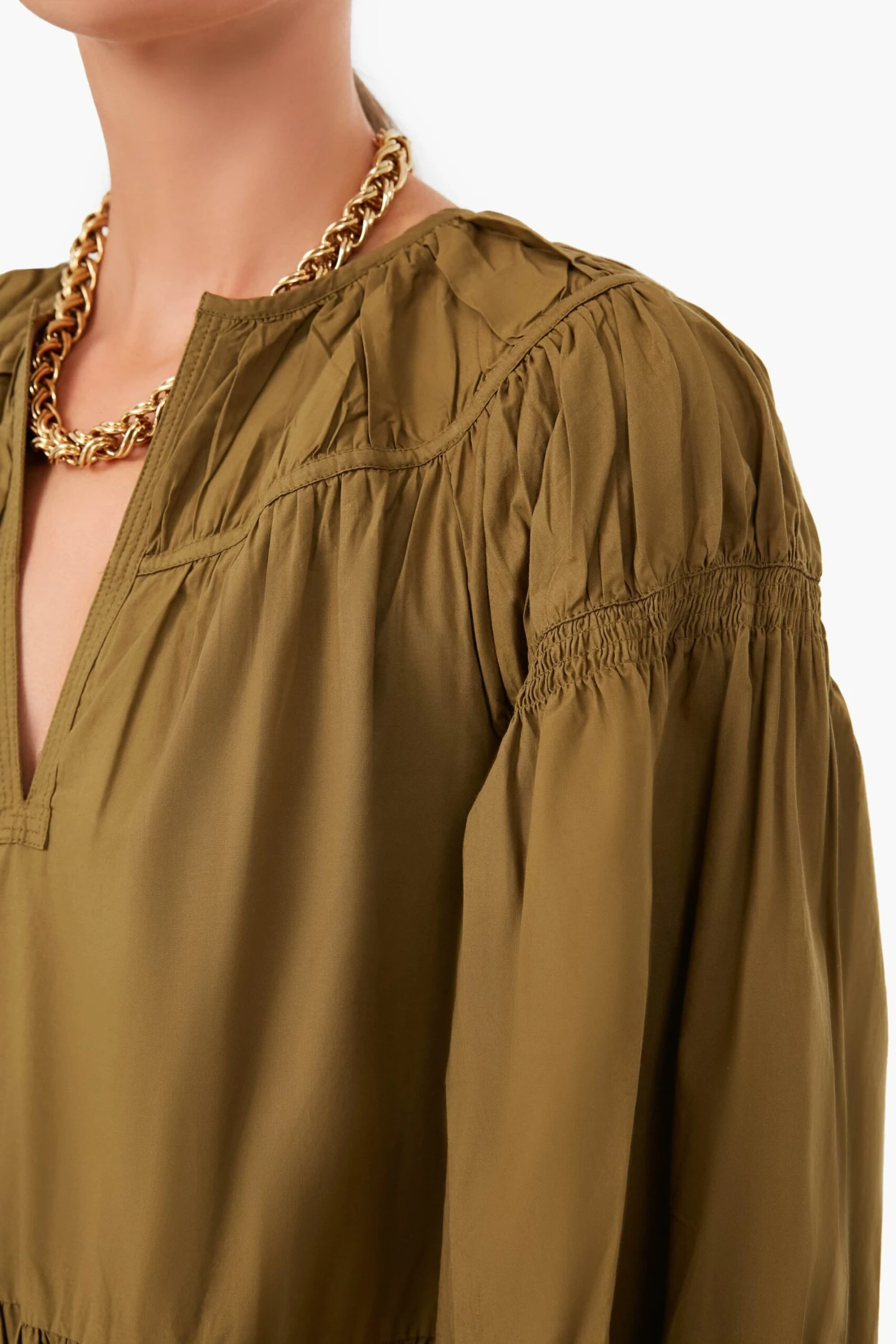 ULLA JOHNSON Willow Rosa Dress - Image 5