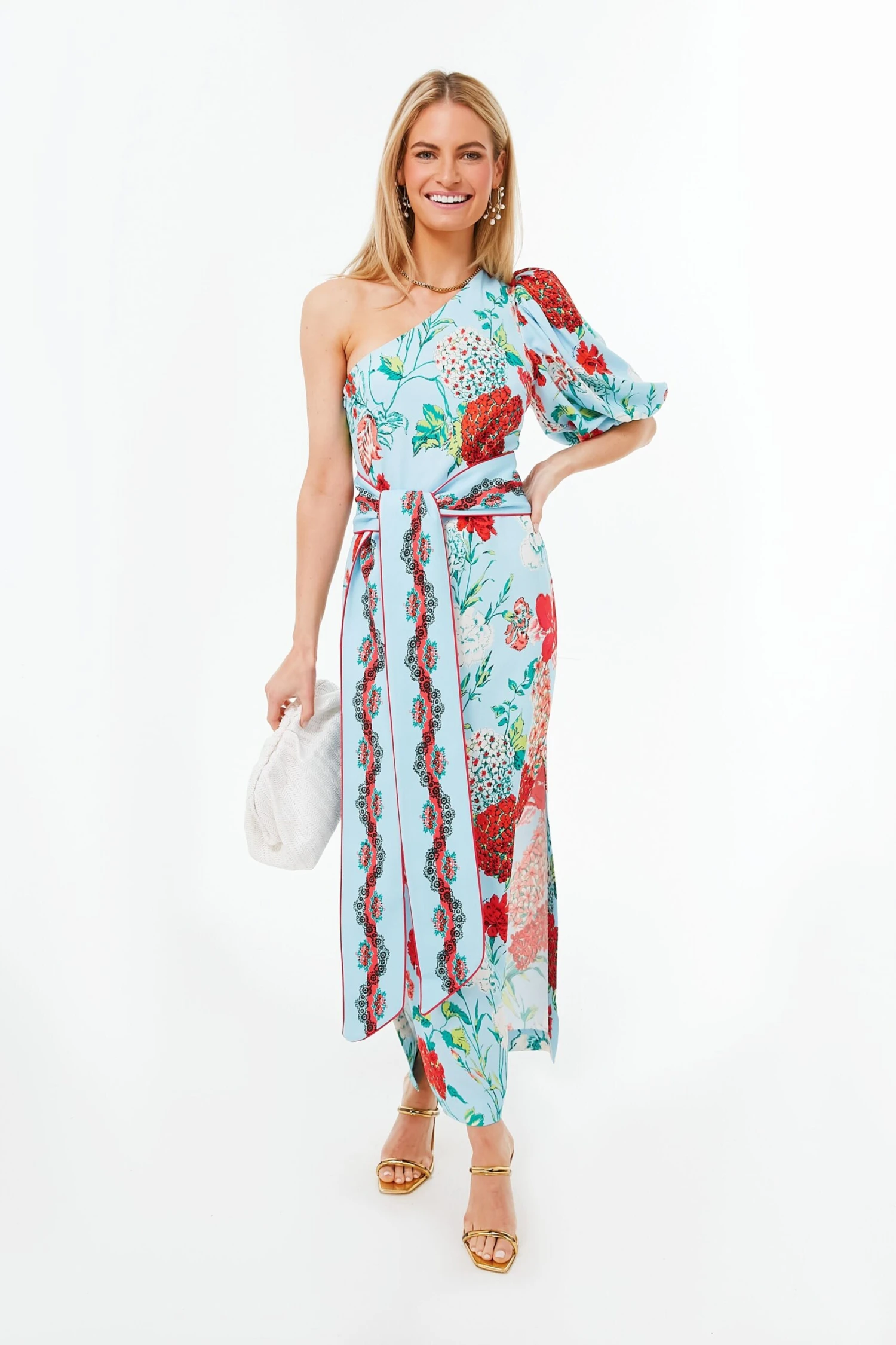 Floral Dew One Shoulder Lucia Dress - Image 2