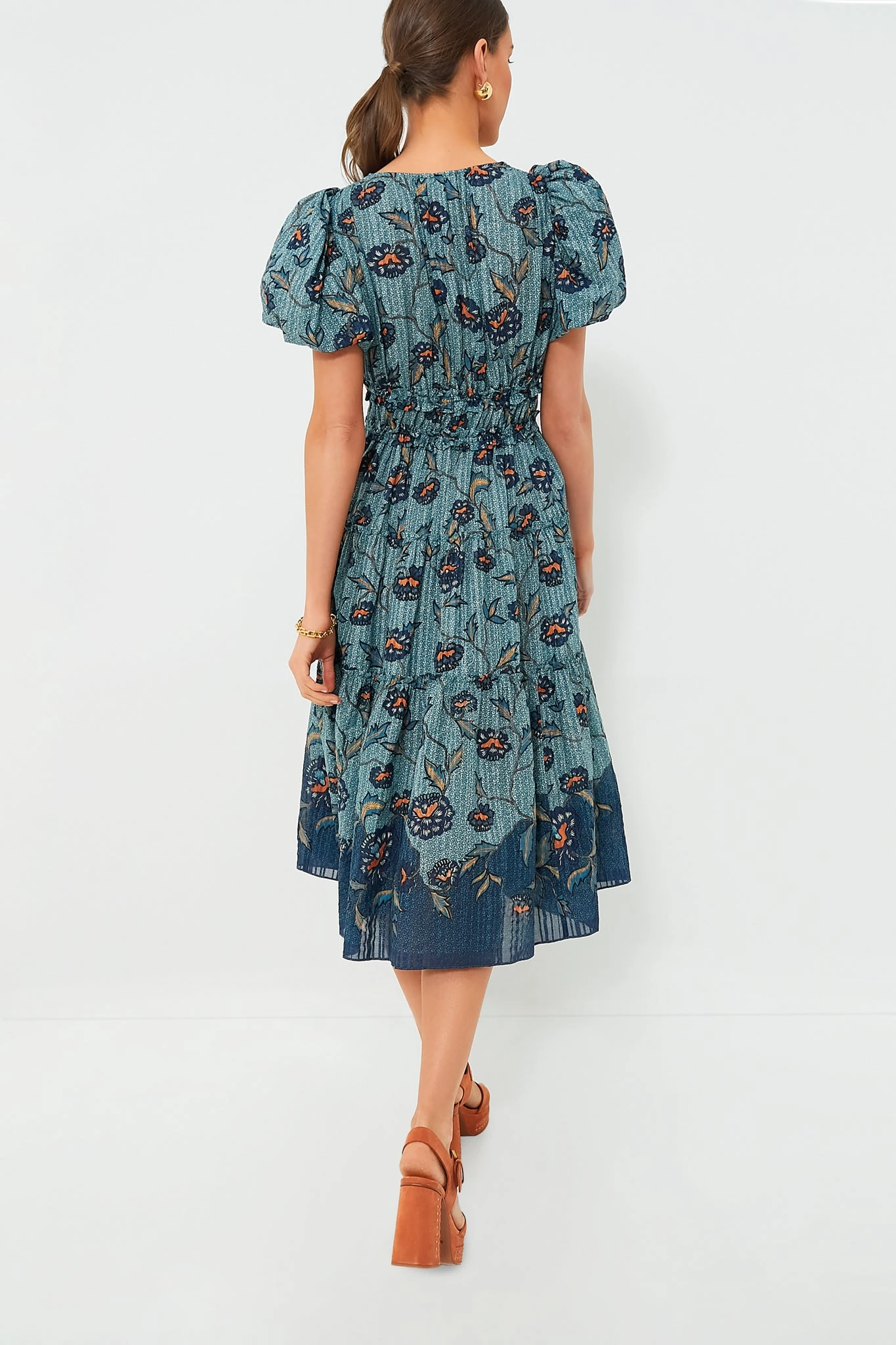 ULLA JOHNSON Cornflower Eloisa Dress - Image 4