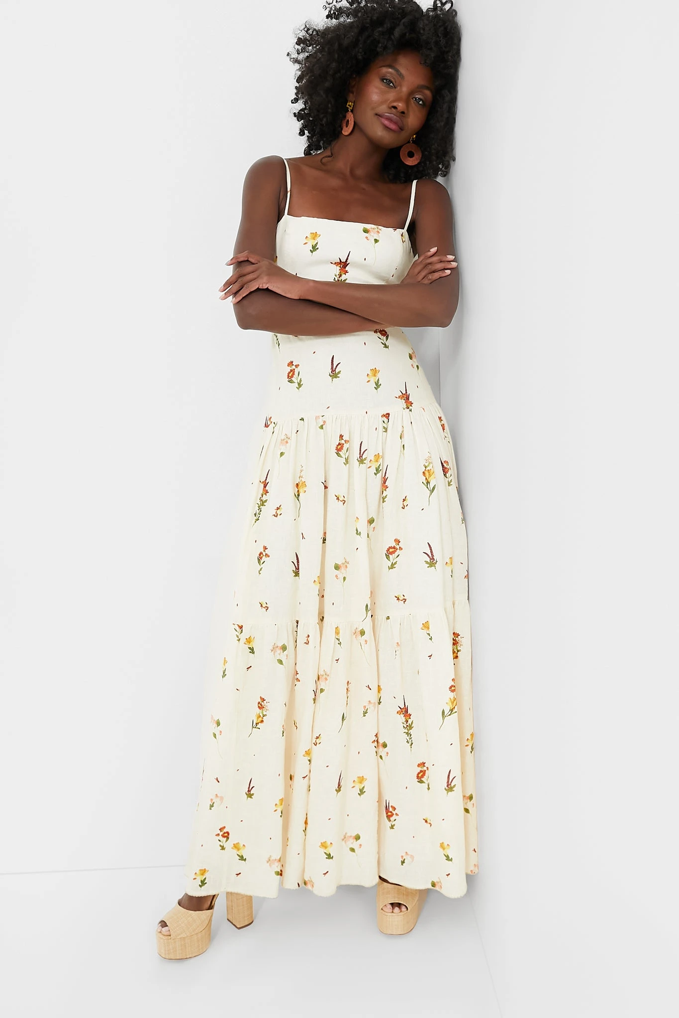 Exclusive Ivory Lima Maxi Dress - Image 7