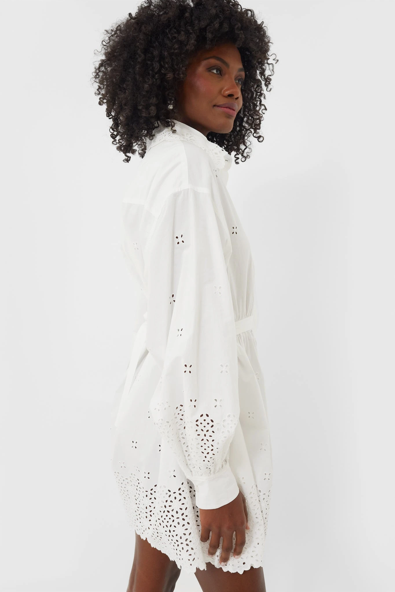 ULLA JOHNSON Cowrie Gemma Dress - Image 3