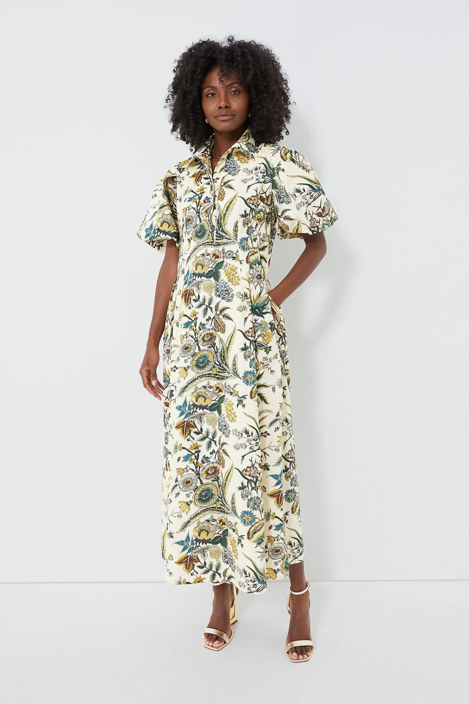 Sharp Floral Delaney Dress - Image 7