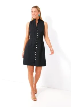 Black Leighton Mini Dress