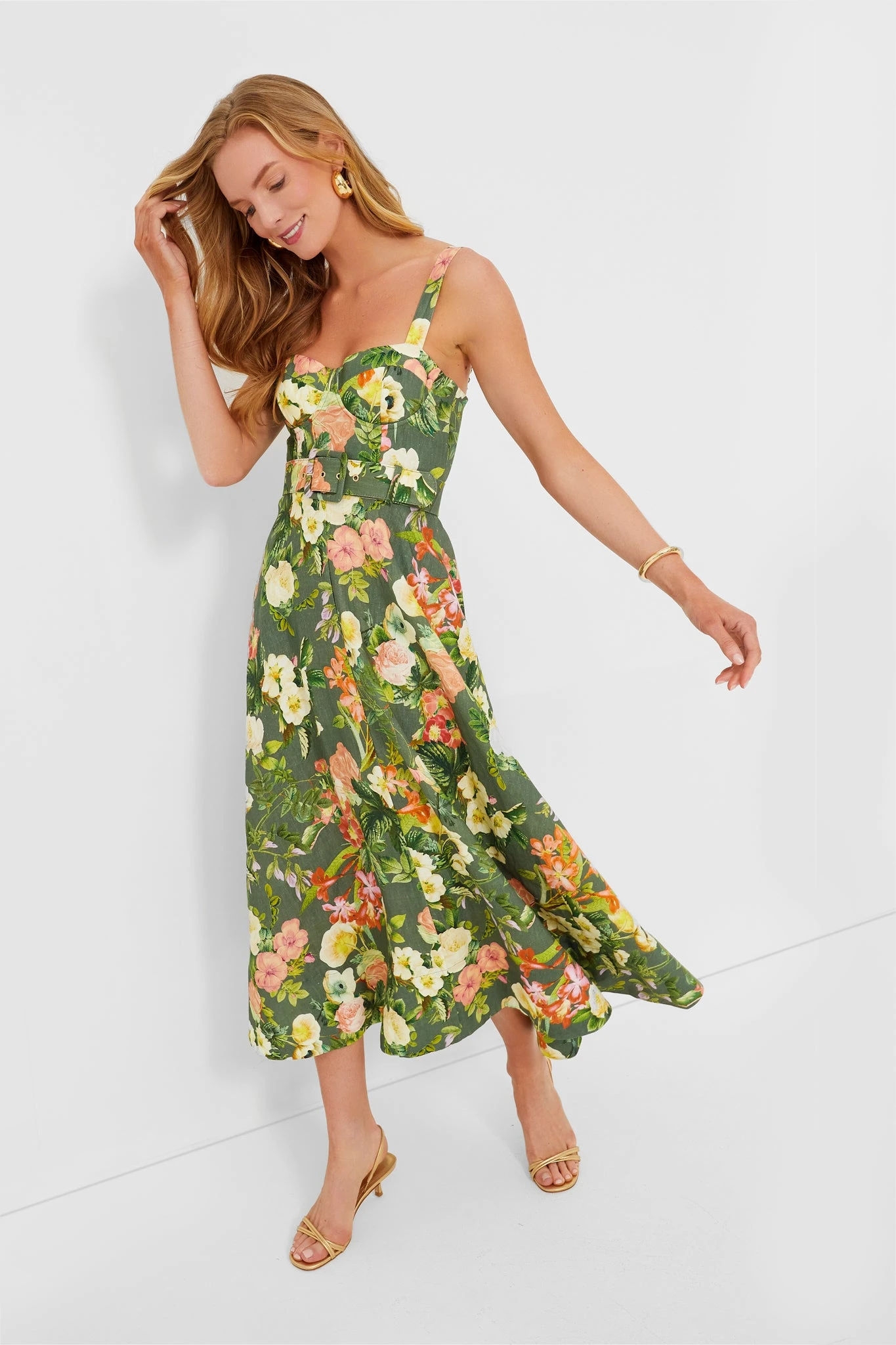 Olive Kingston Floral Calypso Dress - Image 6