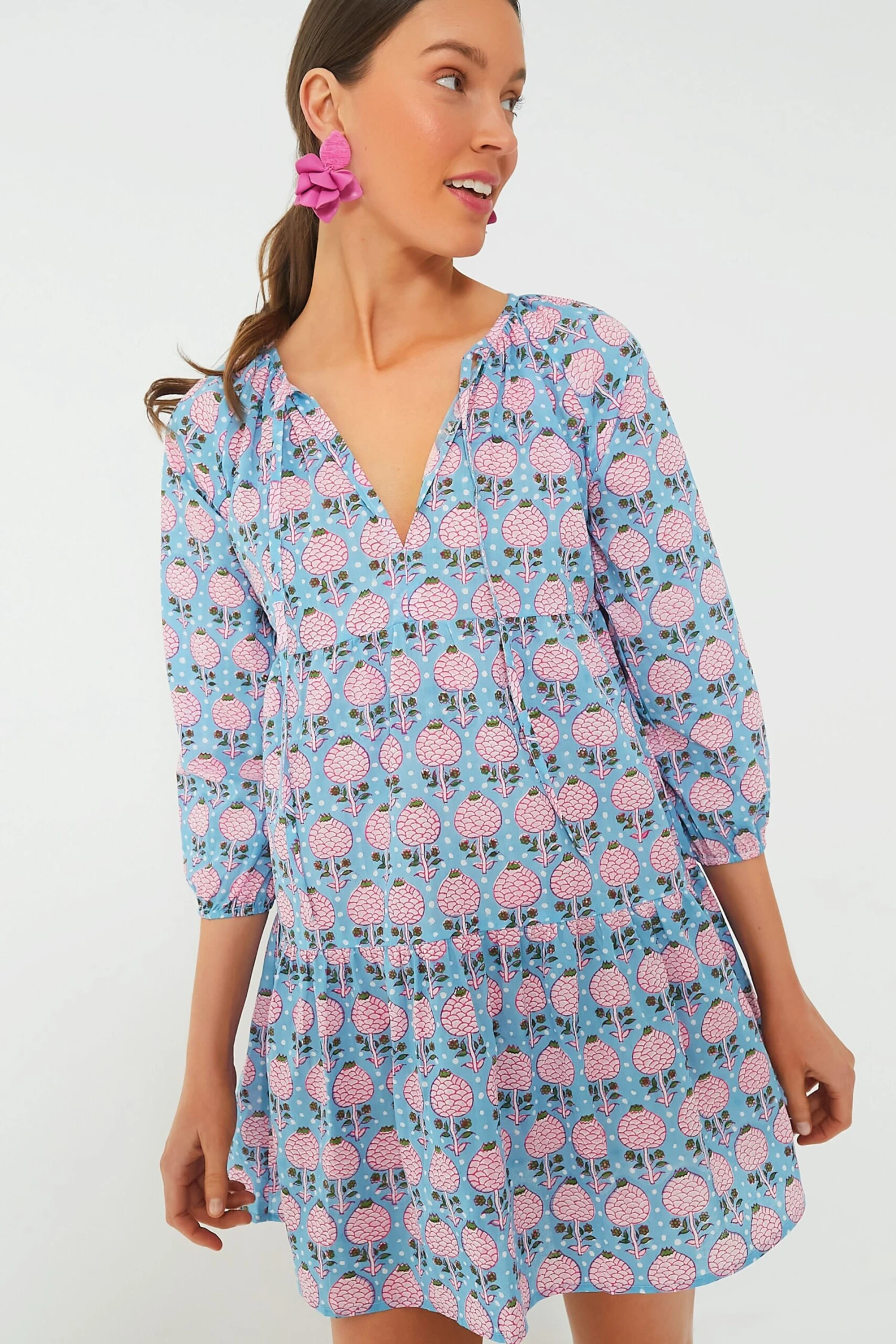 Exclusive Liberty Pink Priya Dress - Image 2