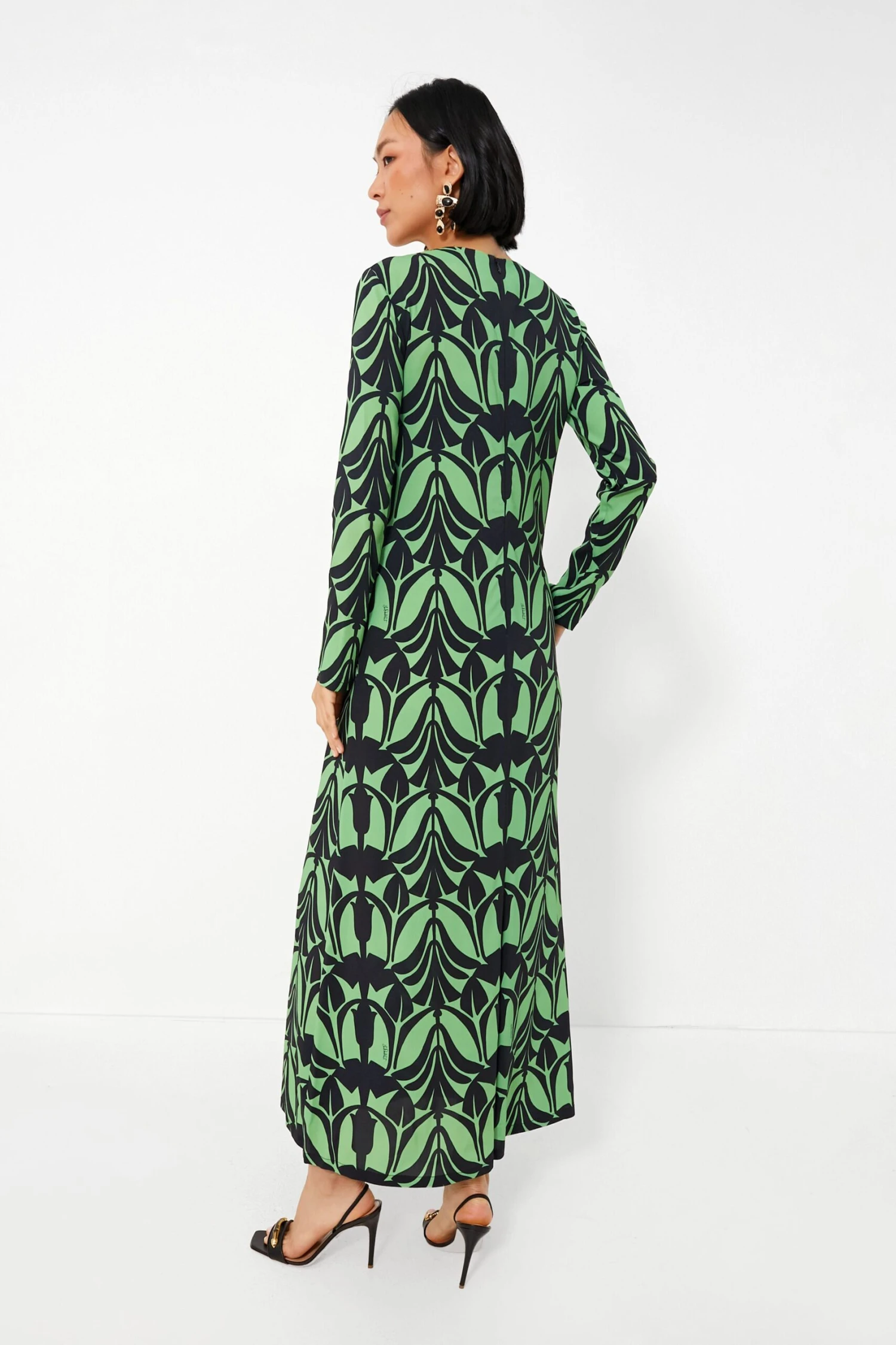 Papyrus Long Sleeve Swing Dress - Image 4