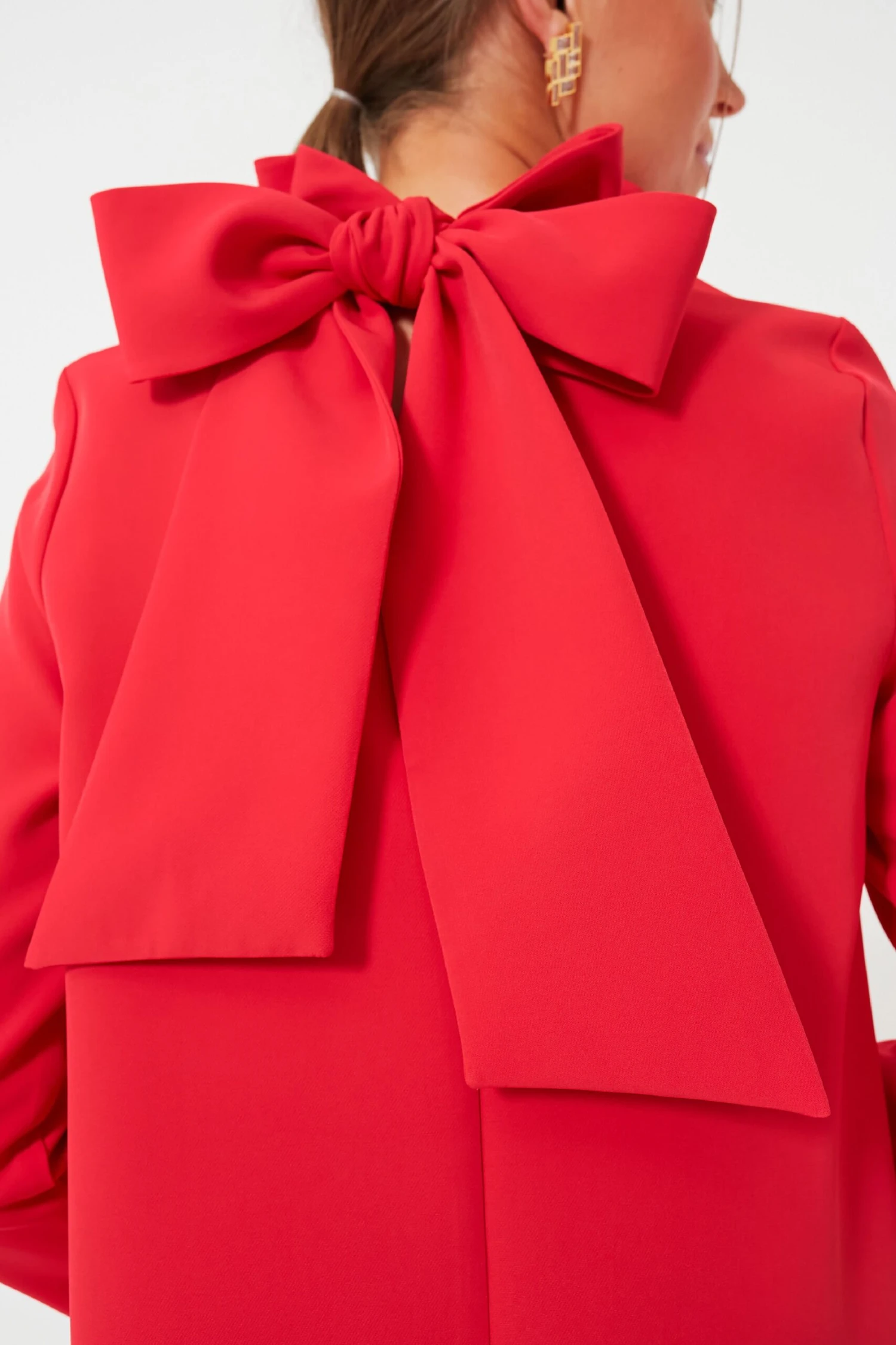 Poppy Red Daphne Dress - Image 2