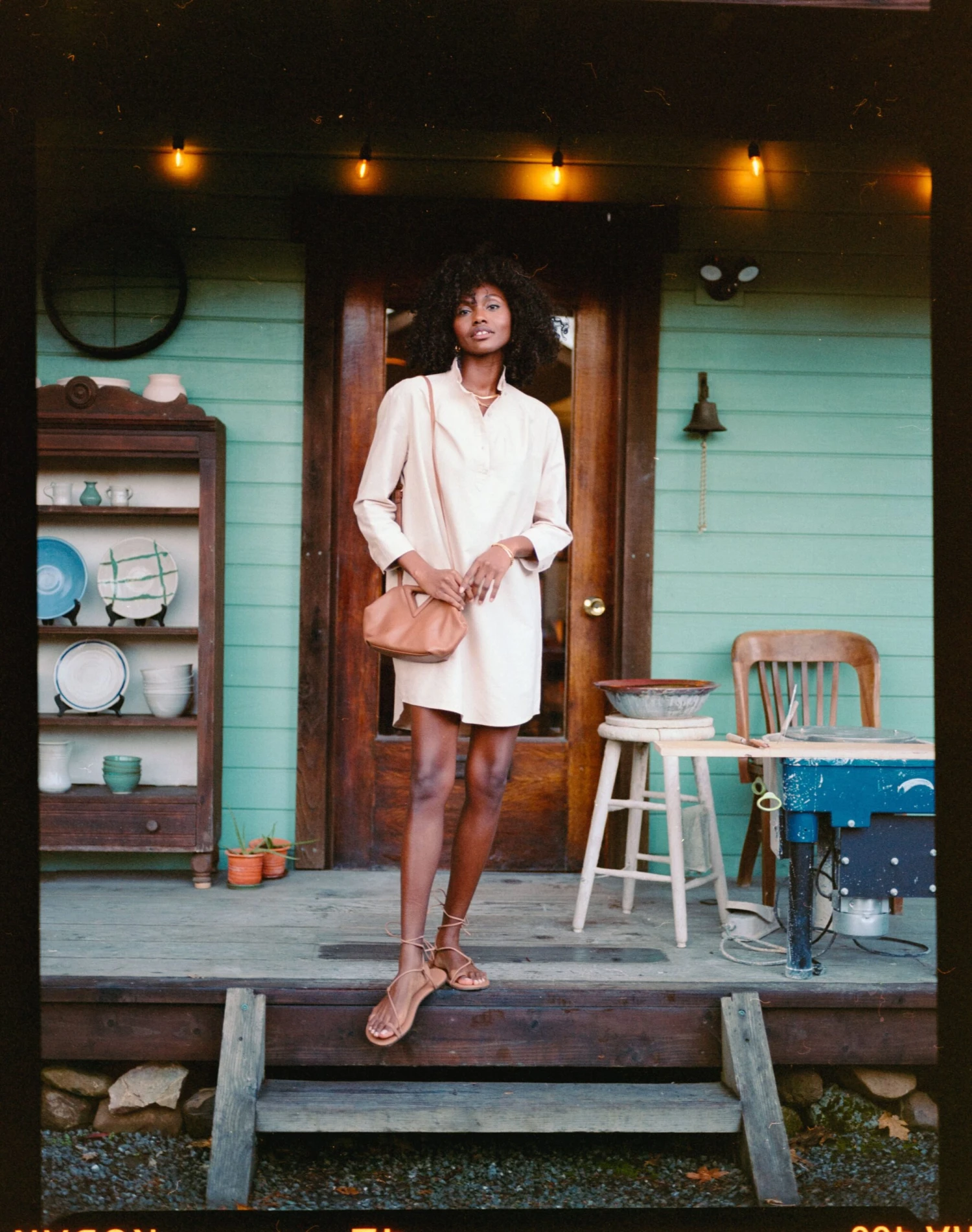 Tan Polly Dress - Image 7