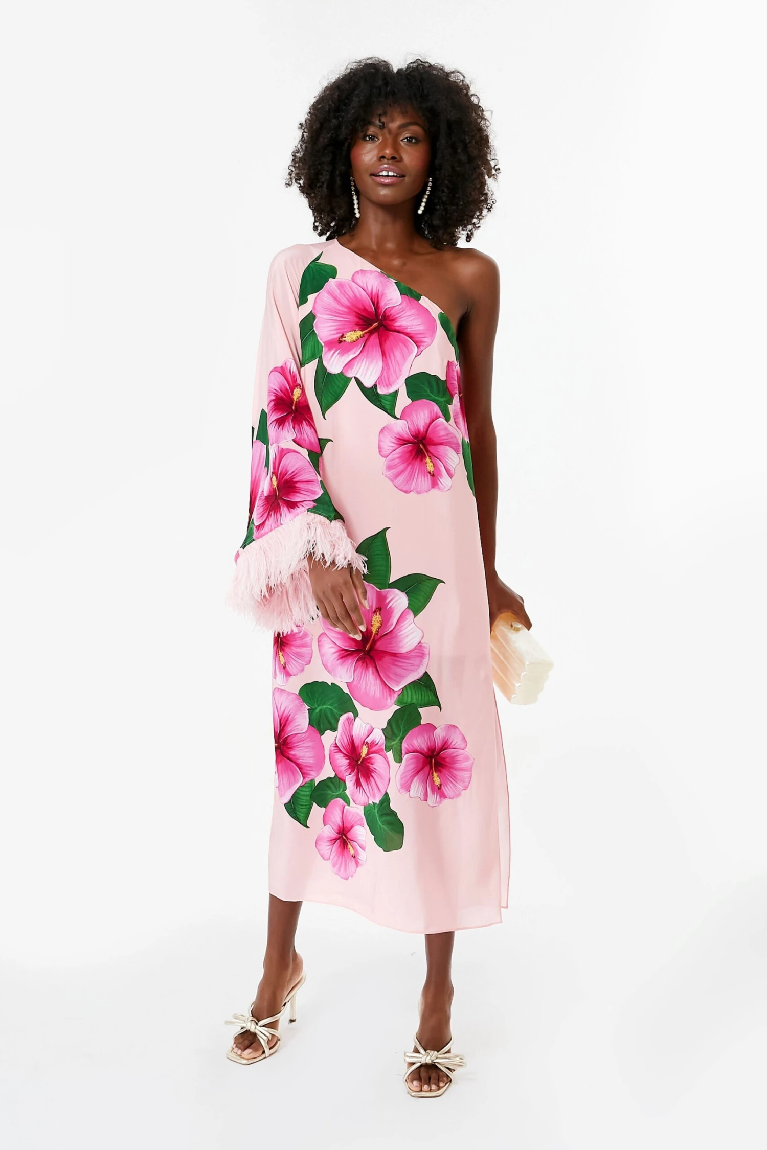 Nyx Pink Aubrey Crepe Dress - Image 2