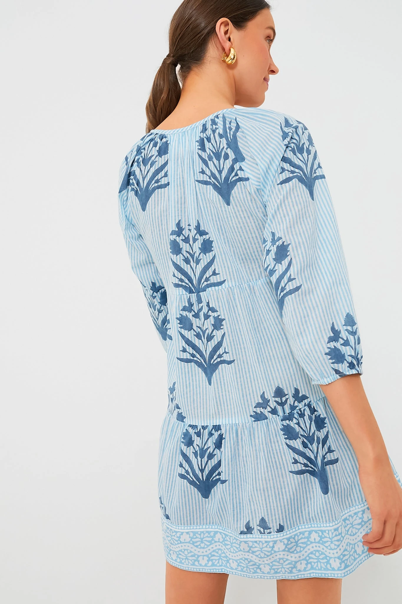 Classic Blue Priya Dress - Image 4