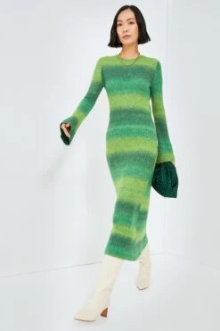 Simon Miller Gummy Green Multi Axon Dress