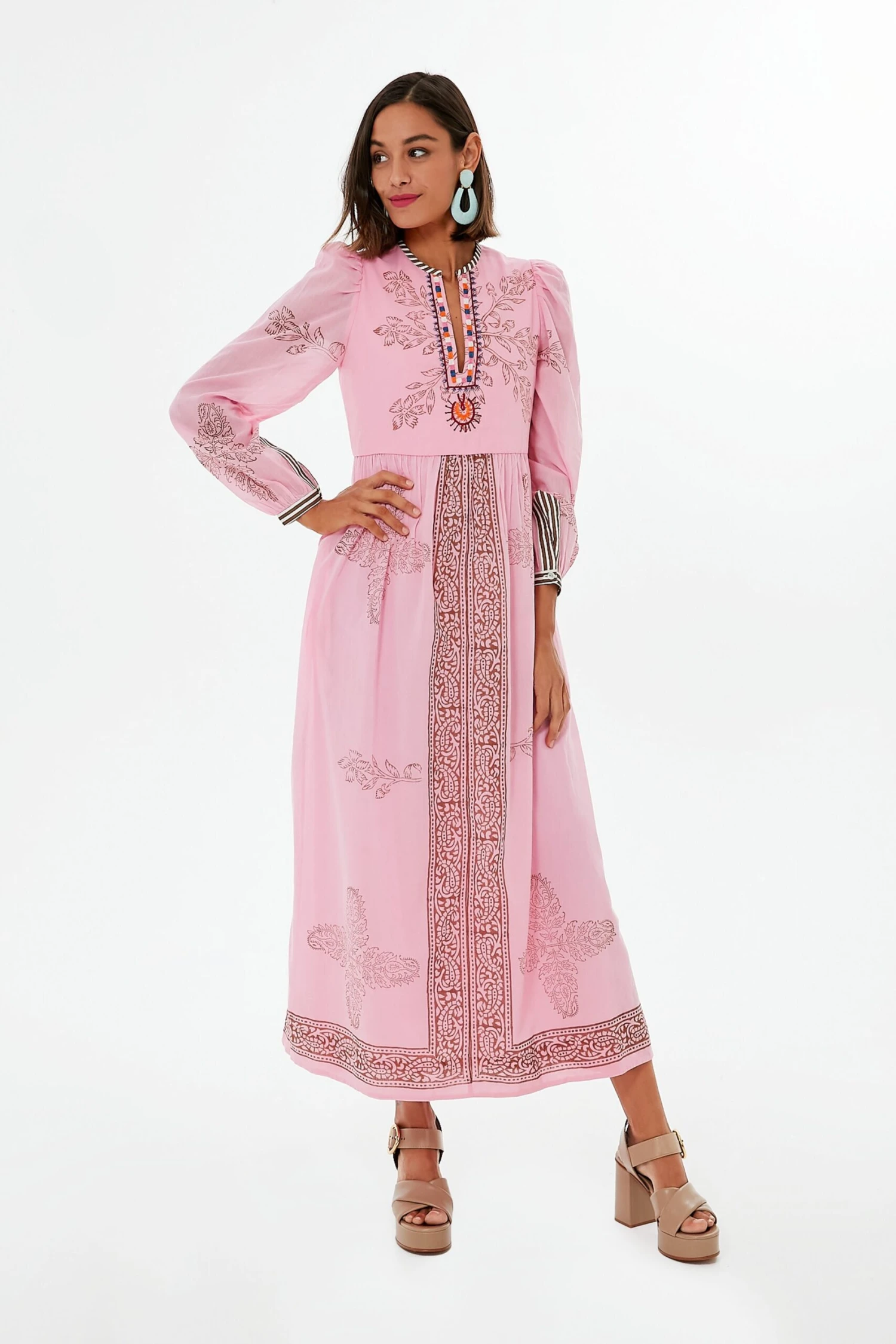 Pink Winifred Guava Dress - Image 2