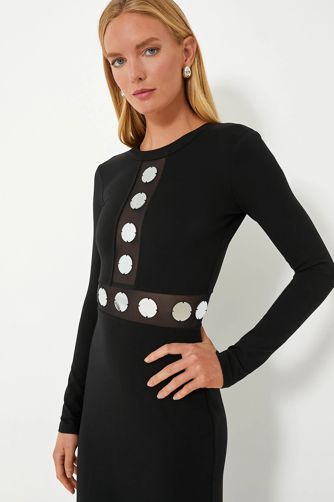 Staud Black Asher Dress - Image 6