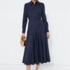 Navy And Black Marione Prince Of Wales Dress