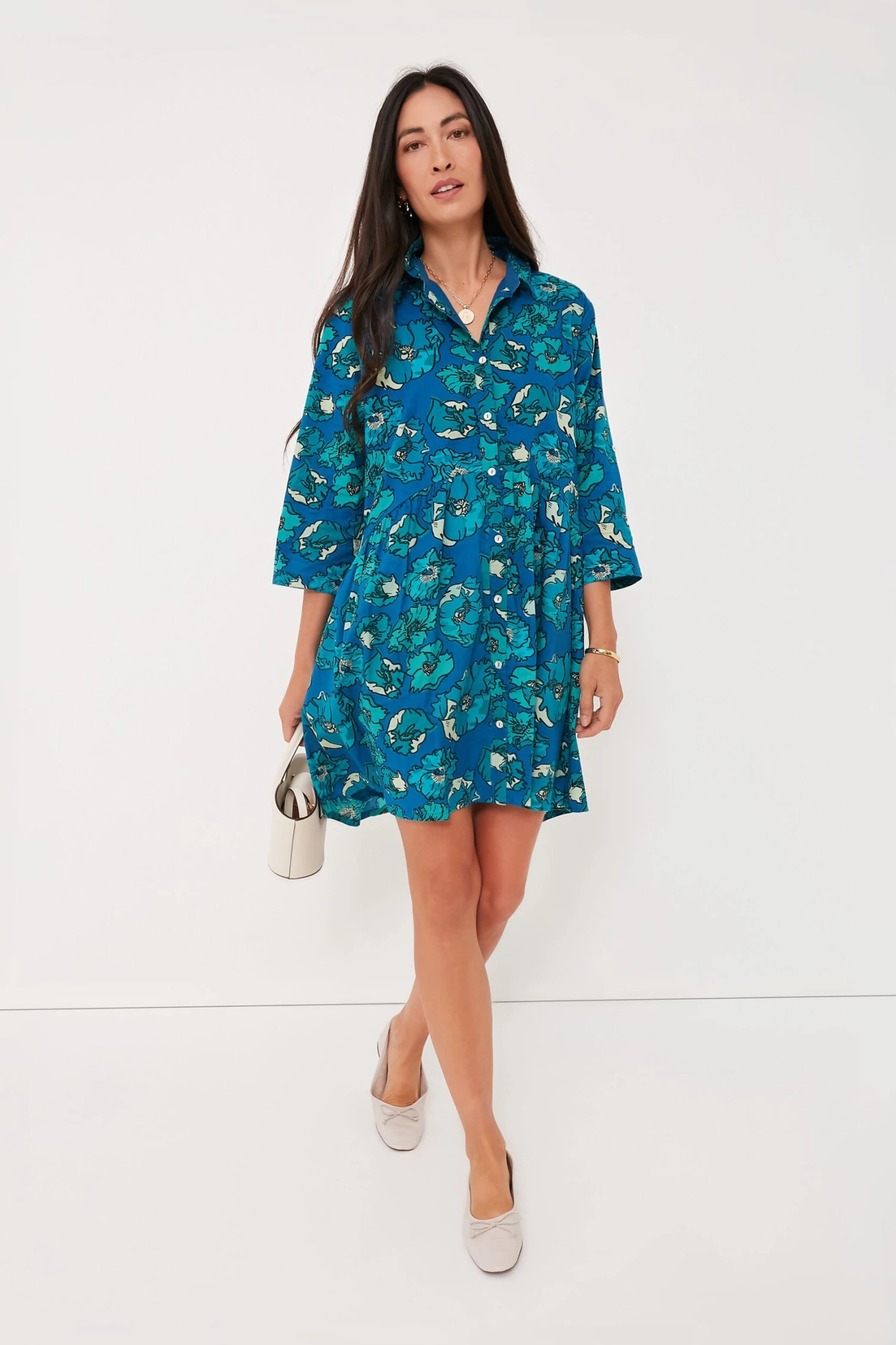 Exclusive Blue Guadalupe Deauville Dress - Image 6
