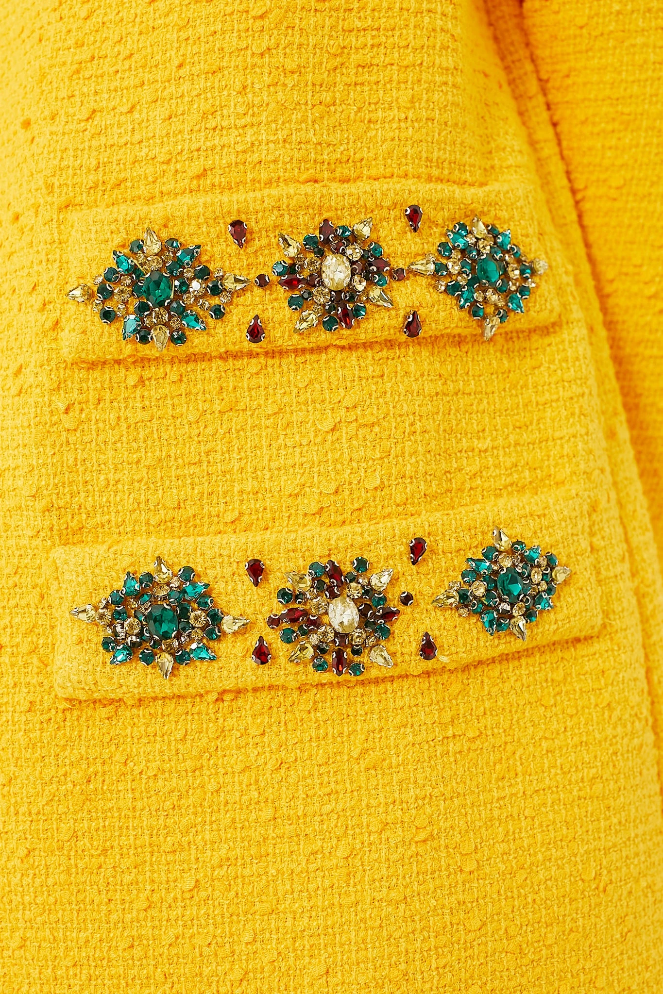 Marigold Tweed Long Sleeve Jackie Dress - Image 3