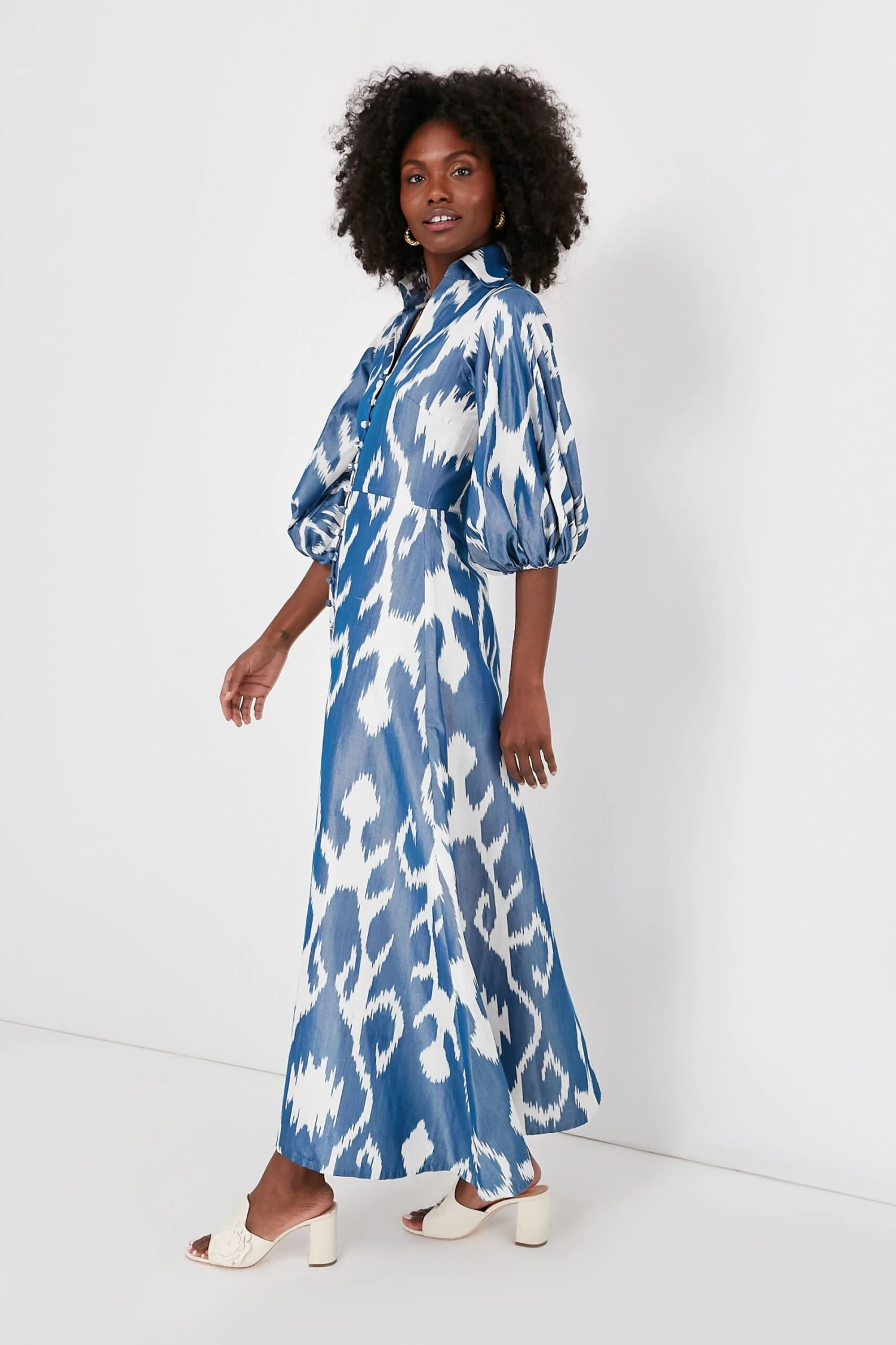 Blue Jodhpur Dress - Image 3