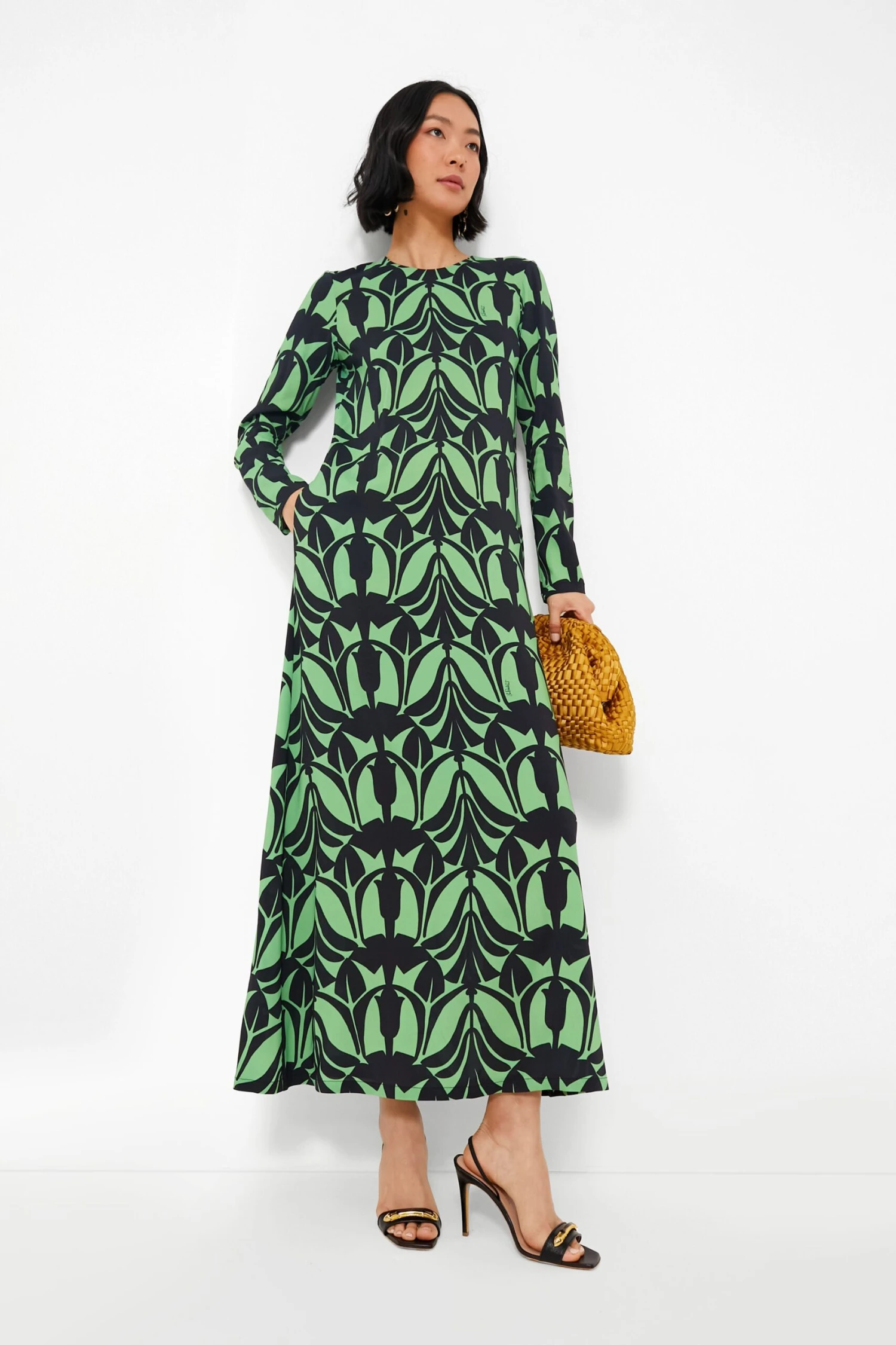 Papyrus Long Sleeve Swing Dress - Image 2