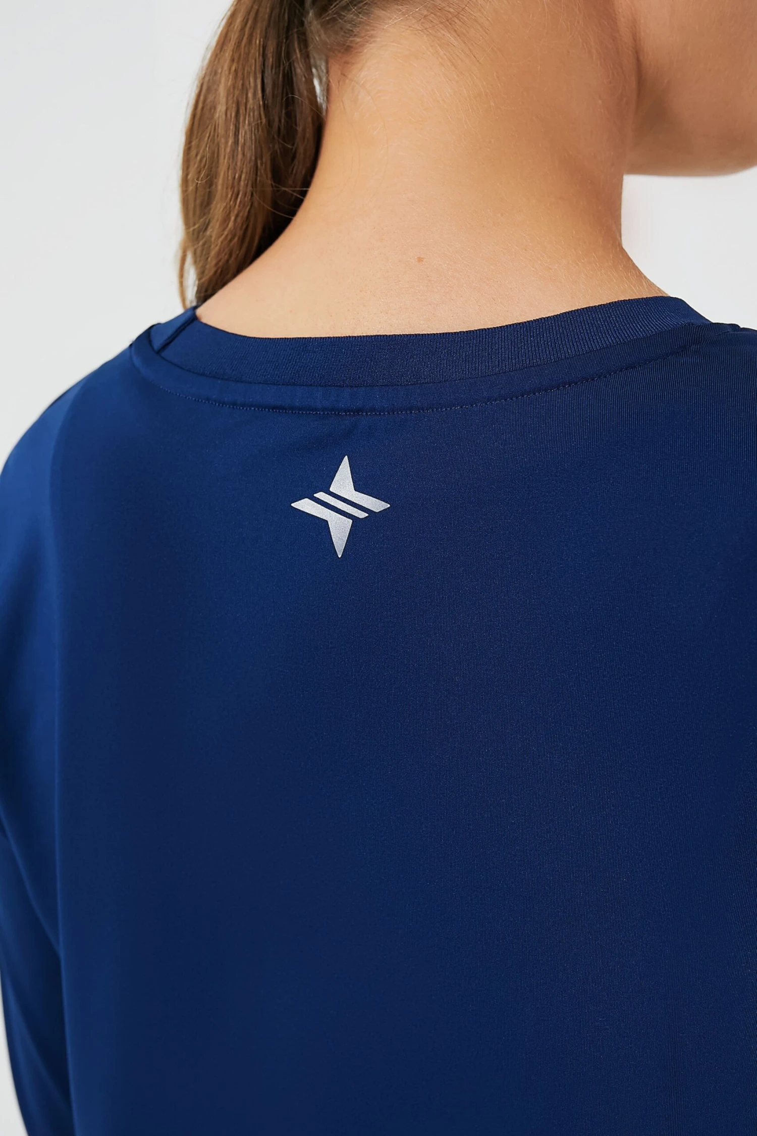 Navy Long Sleeve Corinne Sport Dress - Image 5