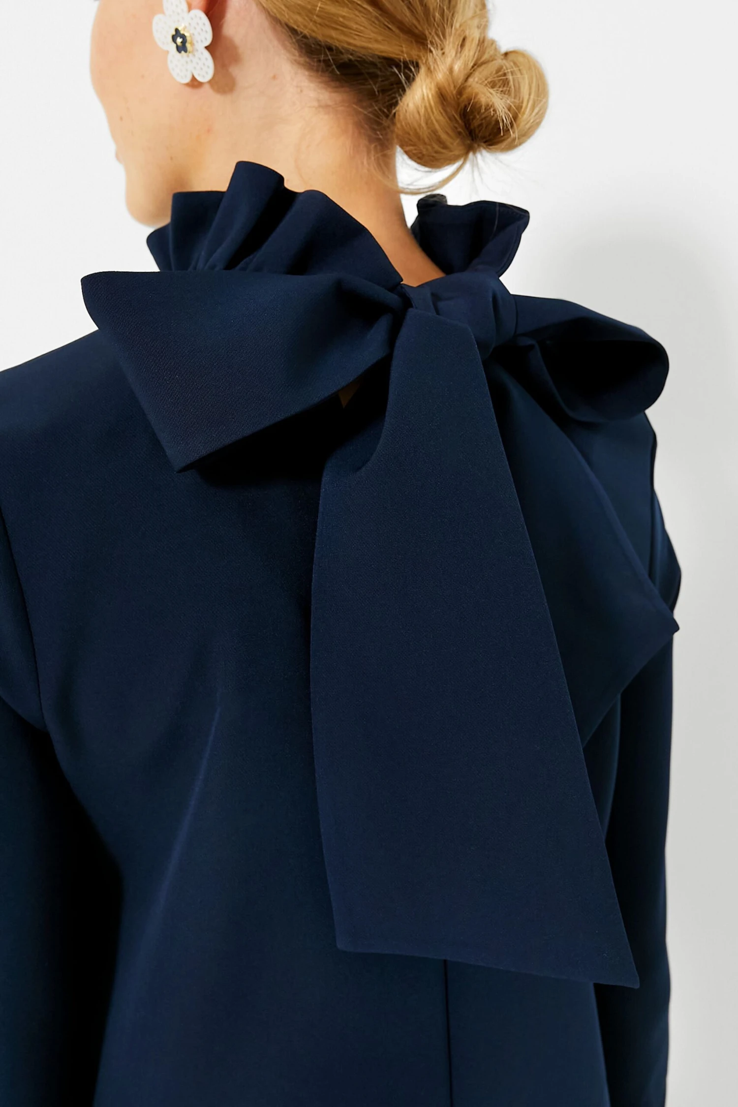 Navy Daphne Dress - Image 5
