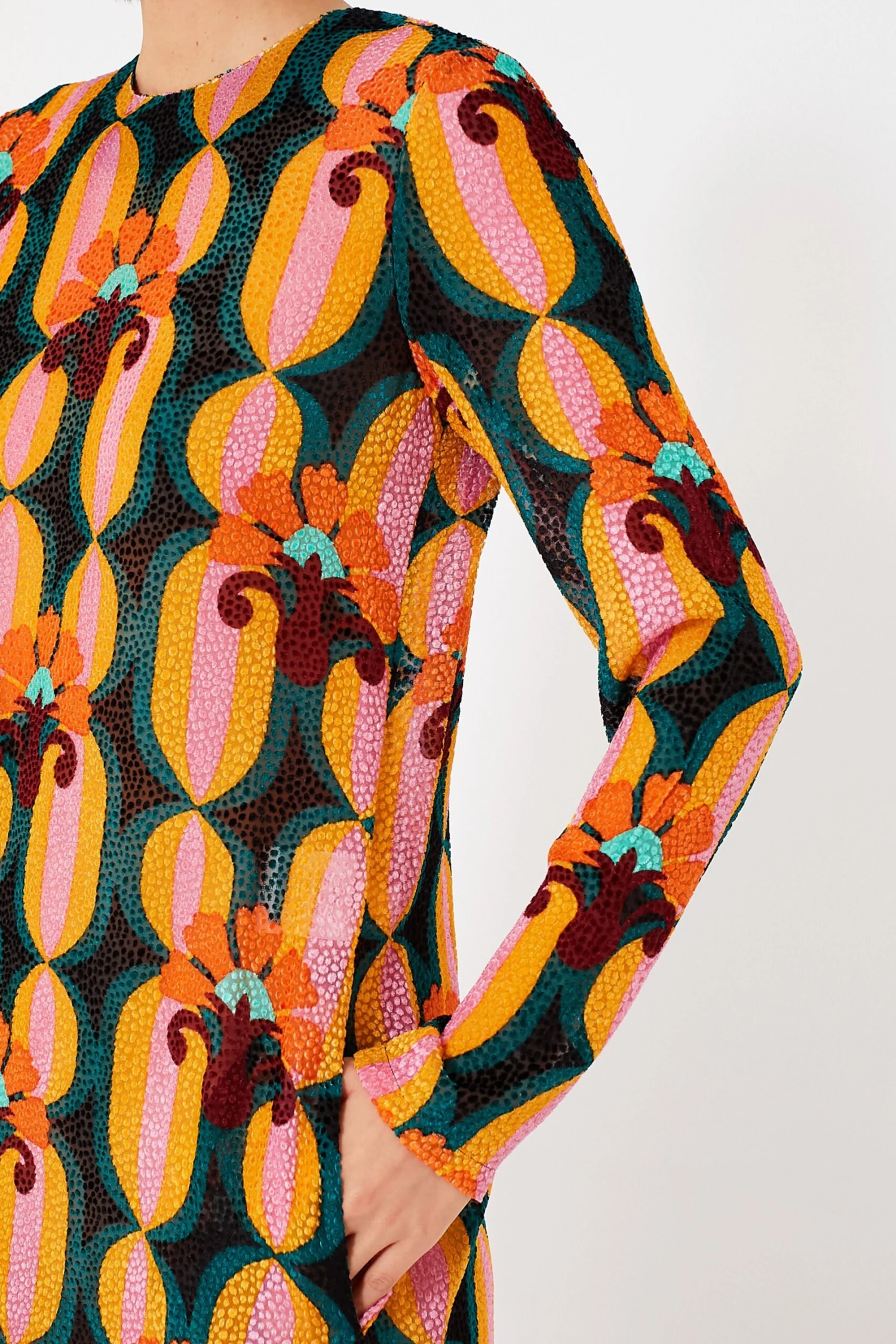 Arcturus Long Sleeve Swing Dress - Image 5