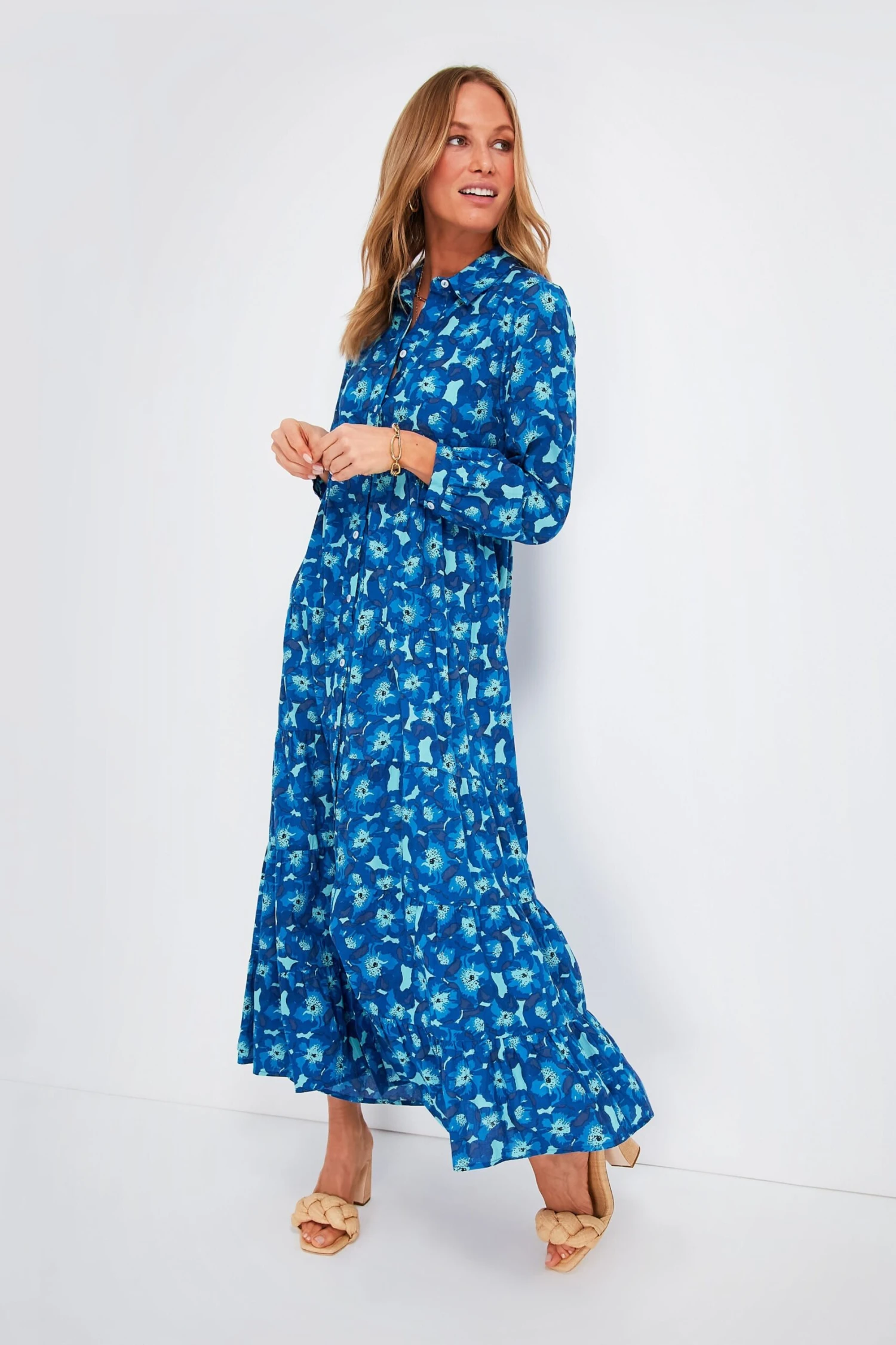 Blue Jacinta Jinette Dress - Image 2