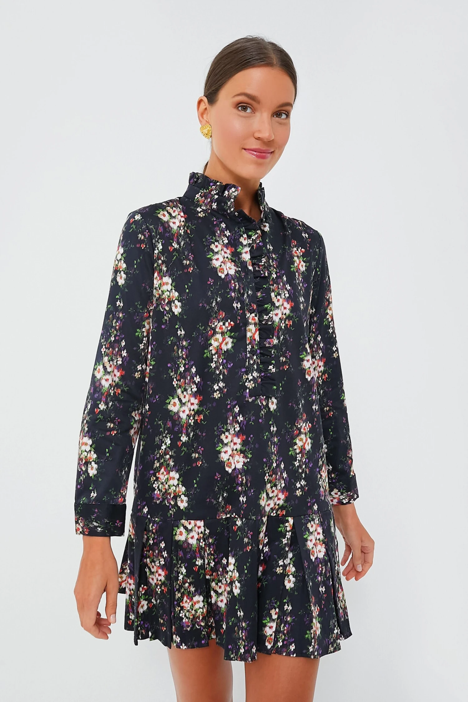 Onyx Falling Flowers Bouquet Tate Dress - Image 6
