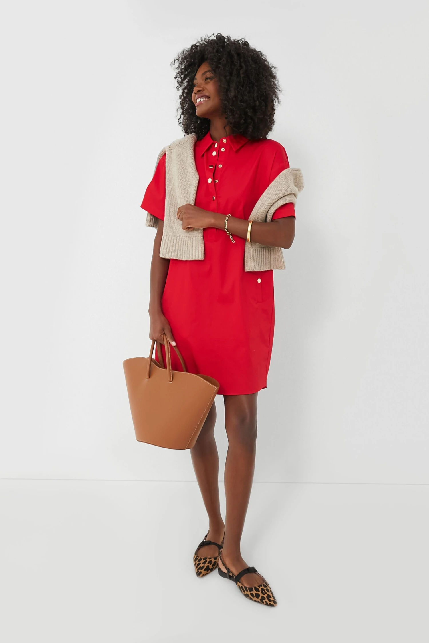 Red Oakley Dress - Image 2
