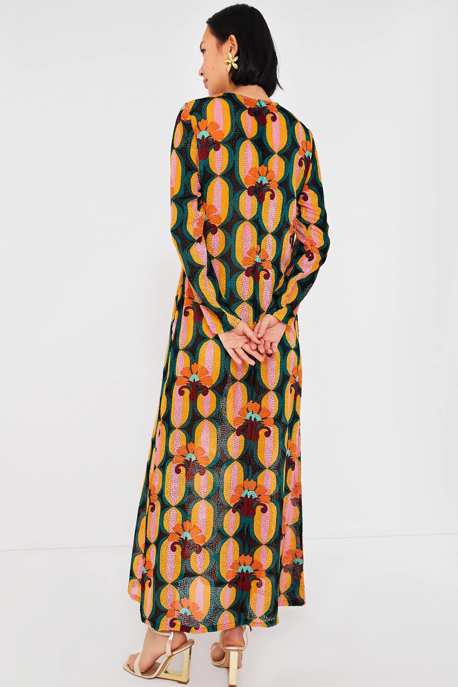 Arcturus Long Sleeve Swing Dress - Image 4