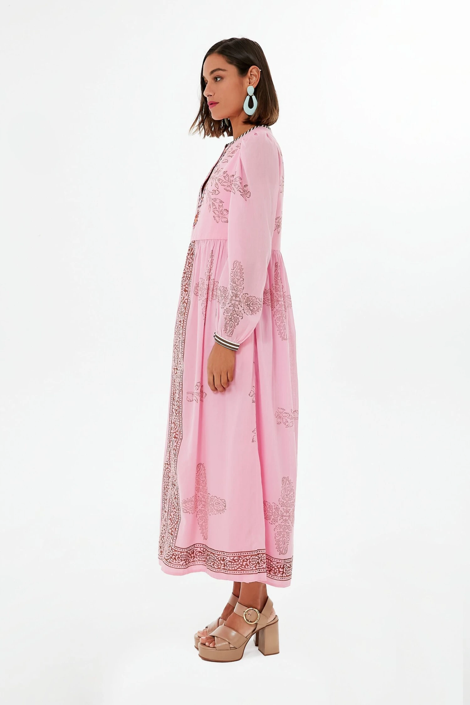 Pink Winifred Guava Dress - Image 3