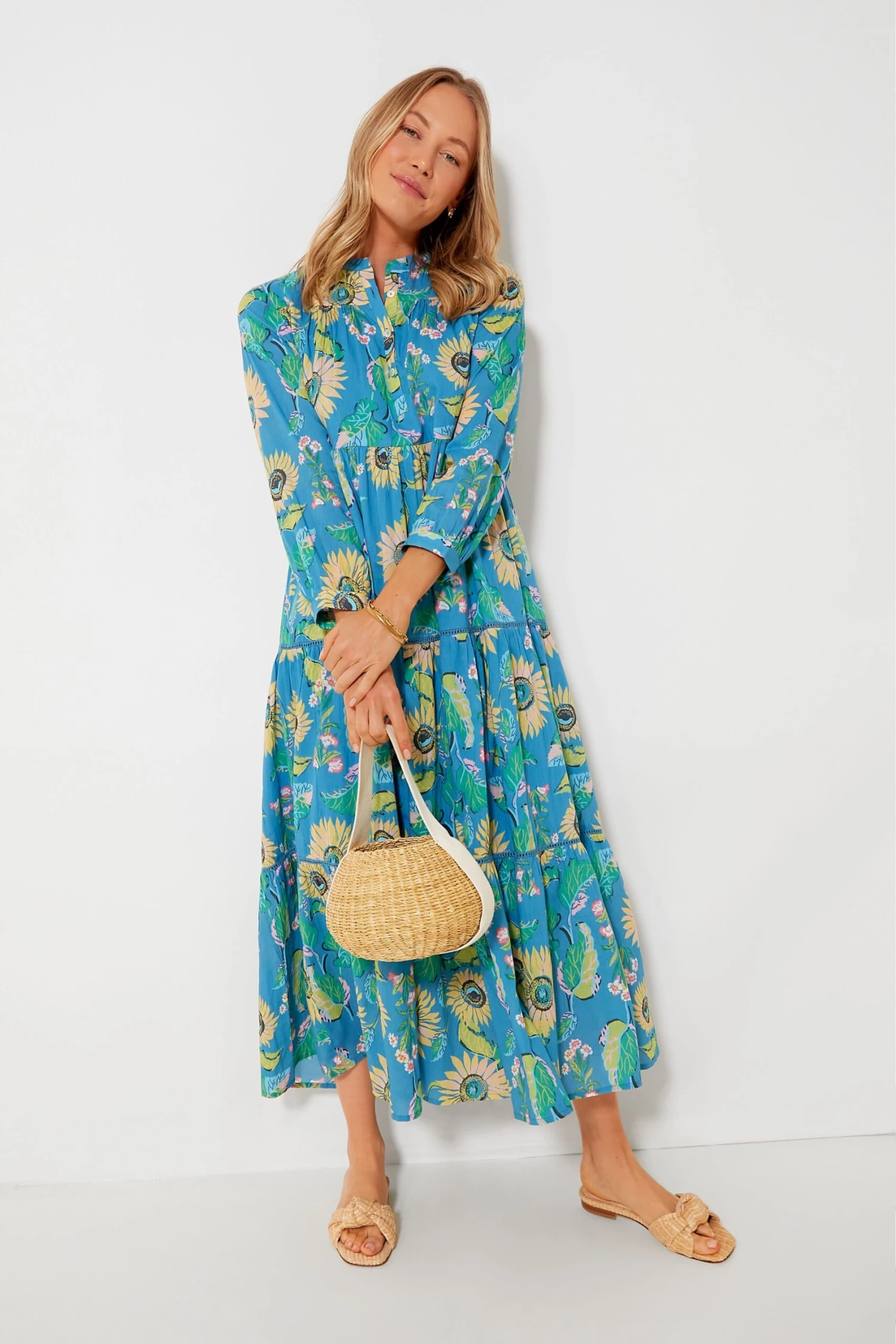 Light Blue Julie Rio Dress - Image 2