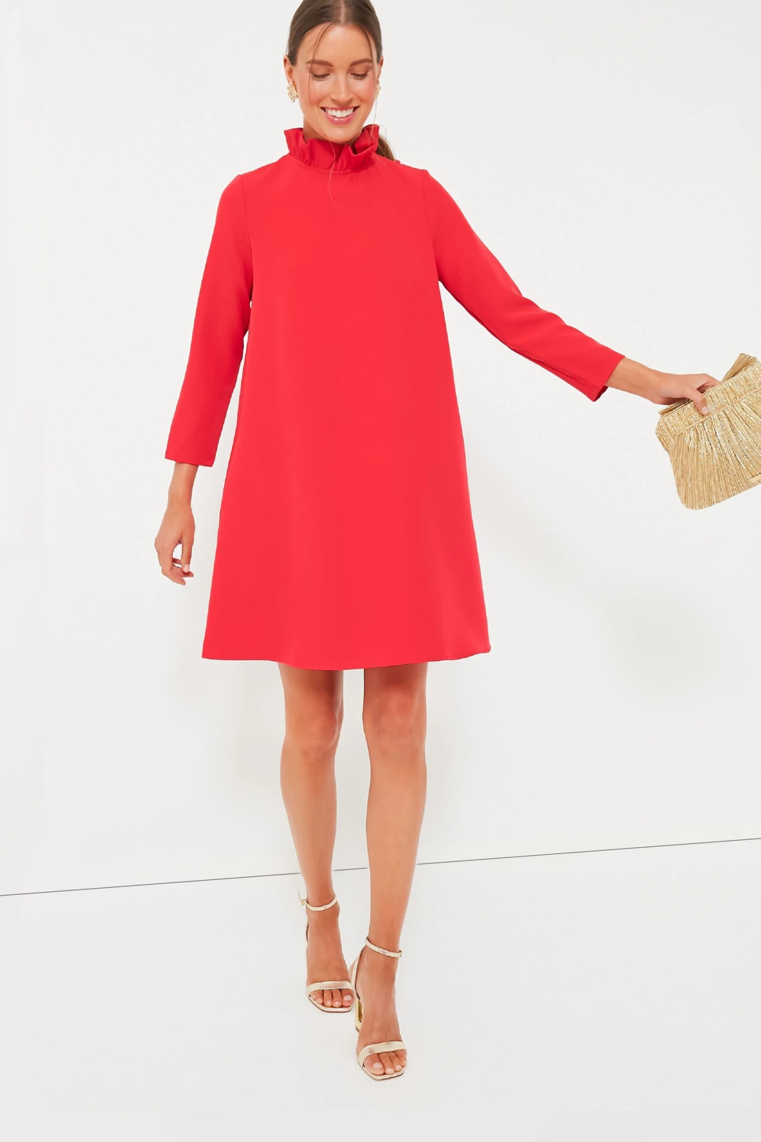 Poppy Red Daphne Dress - Image 6