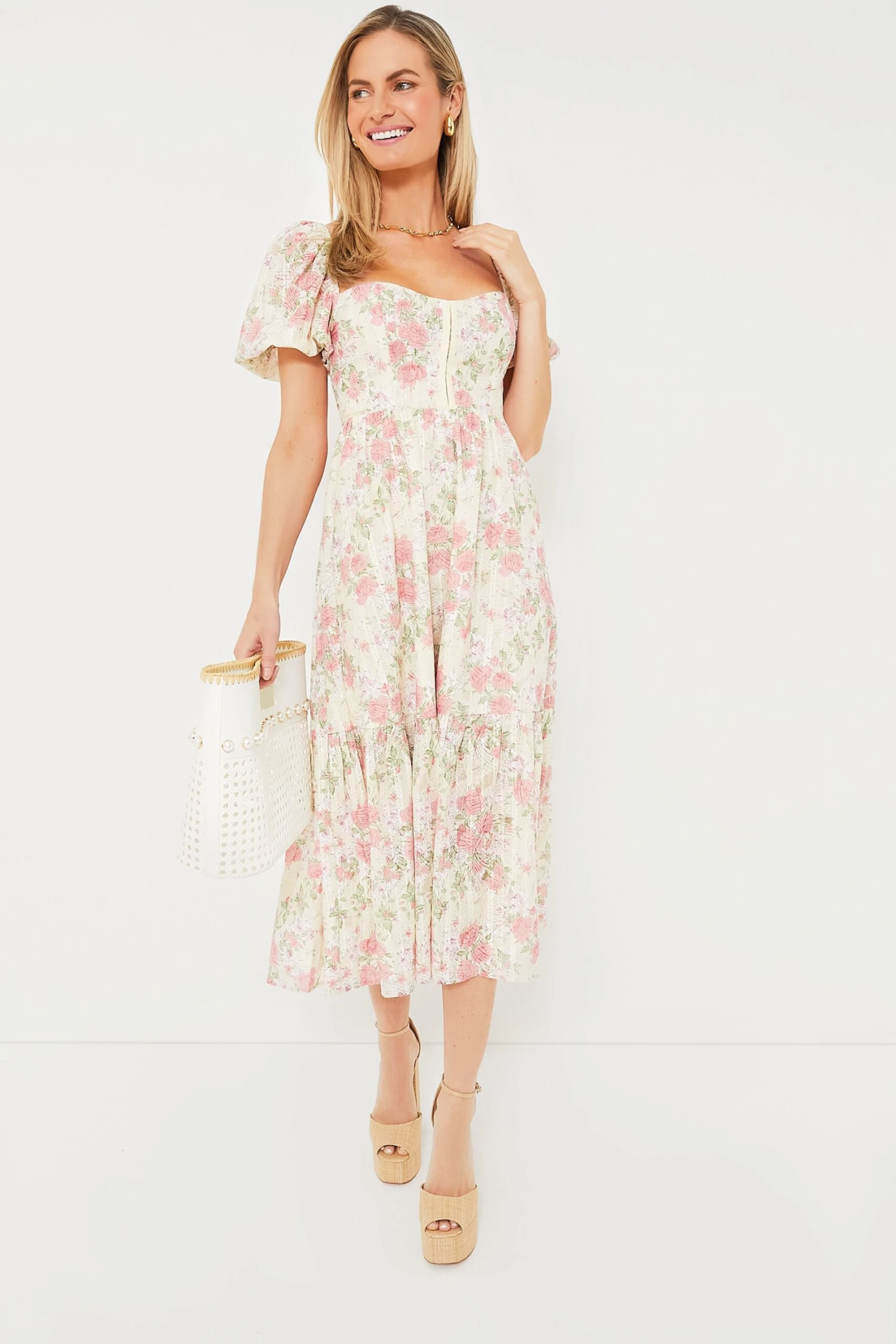 Rose Rosita Midi Dress - Image 2