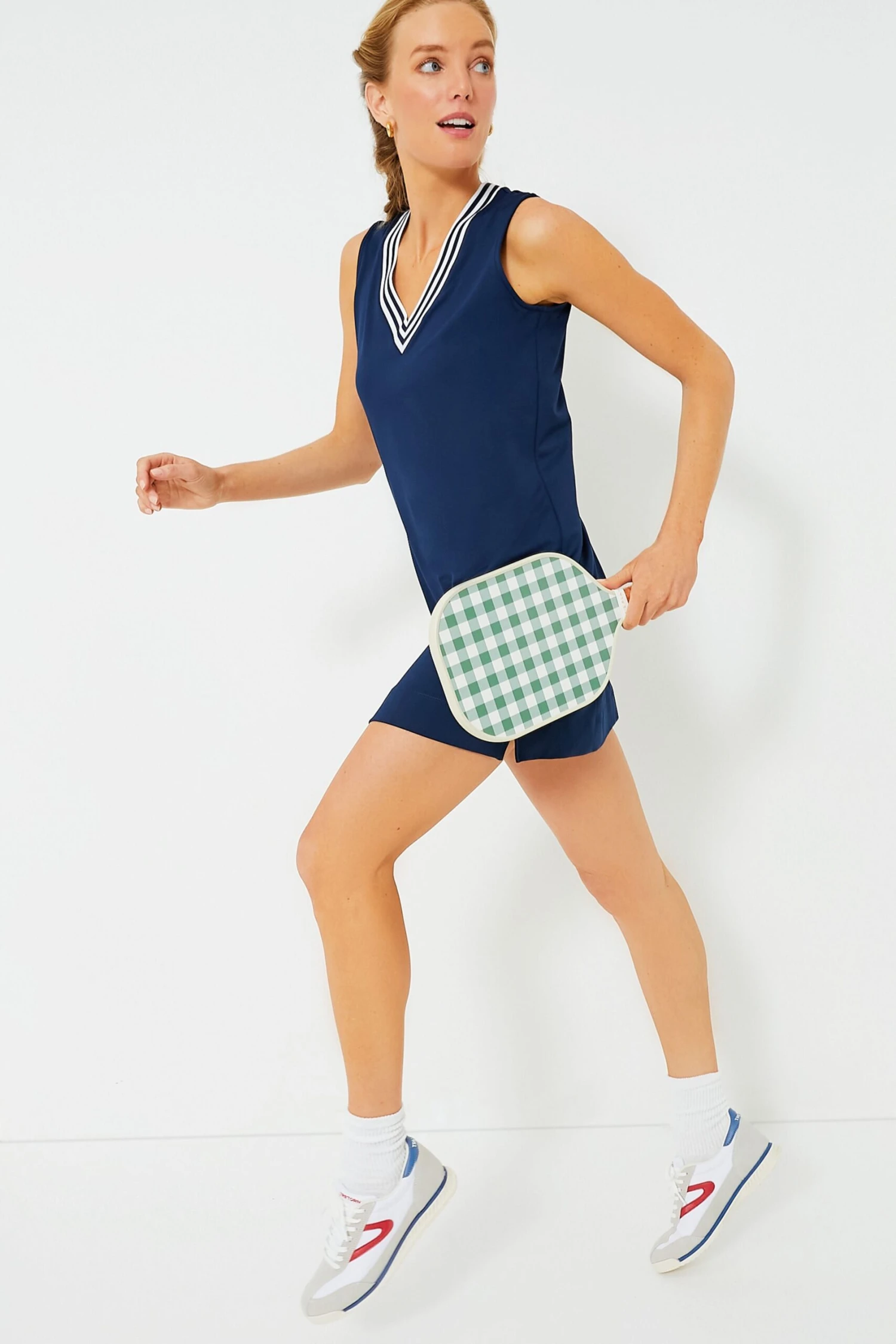 Navy Suzanne Tennis Dress - Image 2