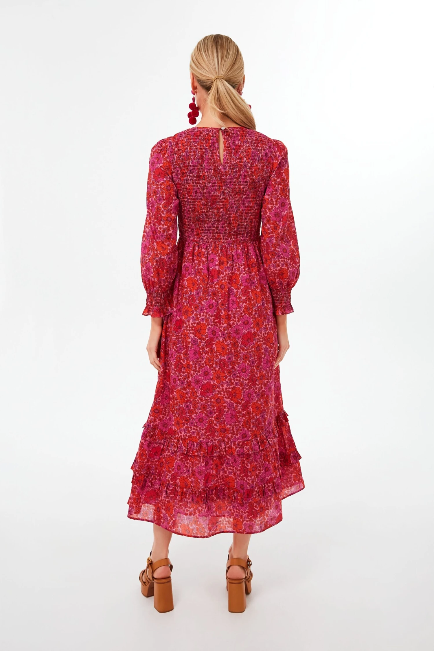 Exclusive Vintage Poppy Isabel Classic Dress - Image 4