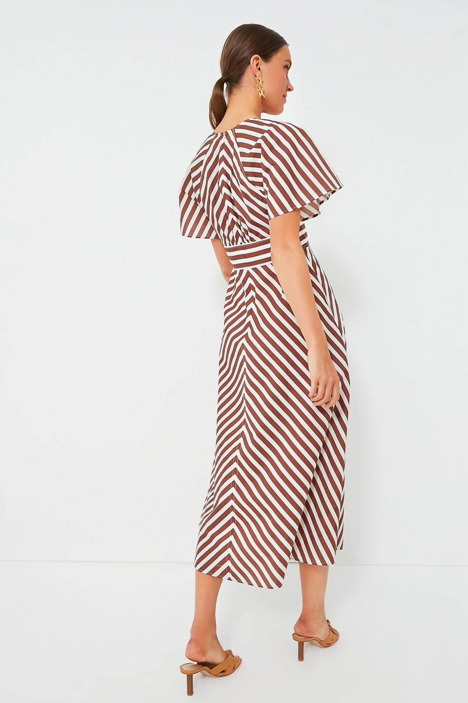 Deep Spice Sorrento Stripe Tie Dress - Image 4