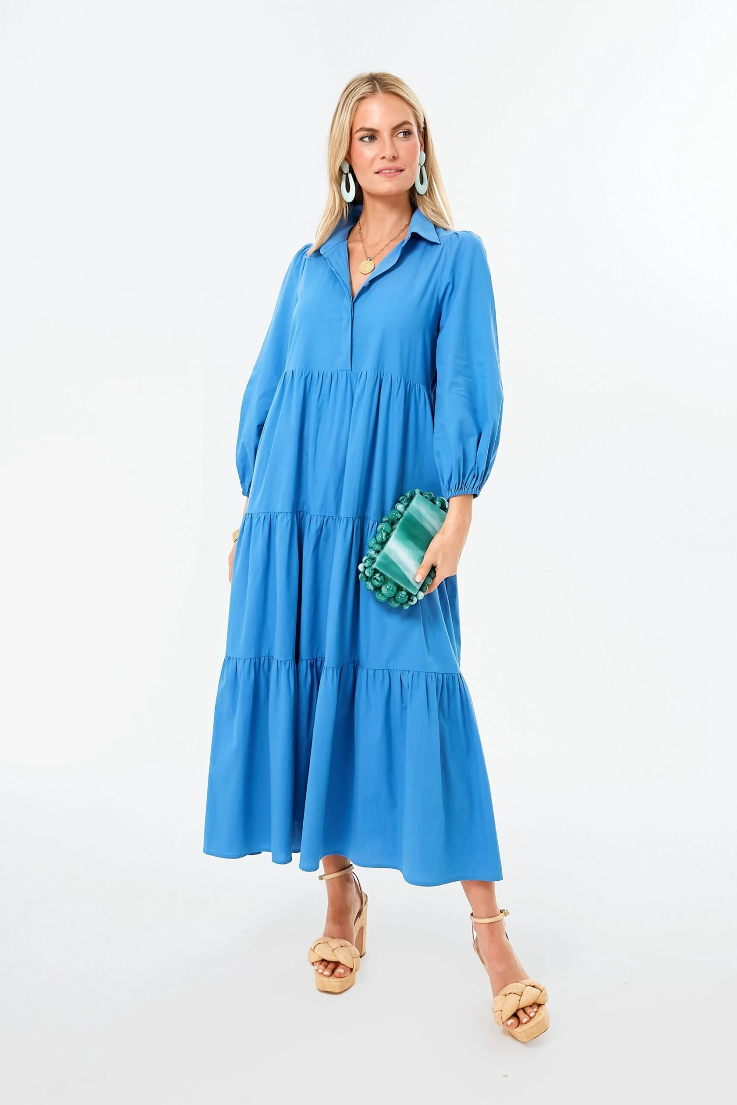 Cyprus Blue Mabel Maxi Dress - Image 2