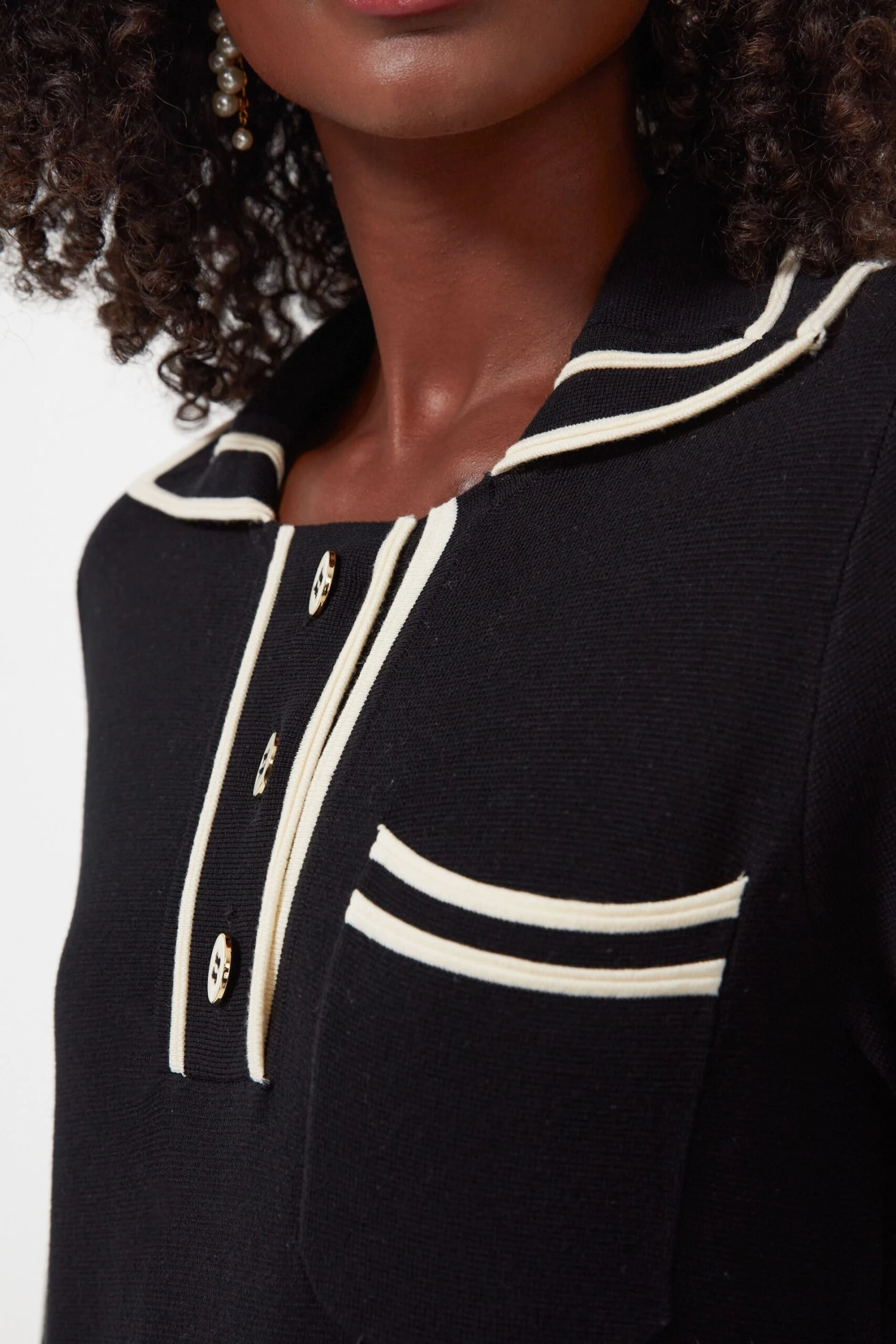 Black Eleonora Dress - Image 5