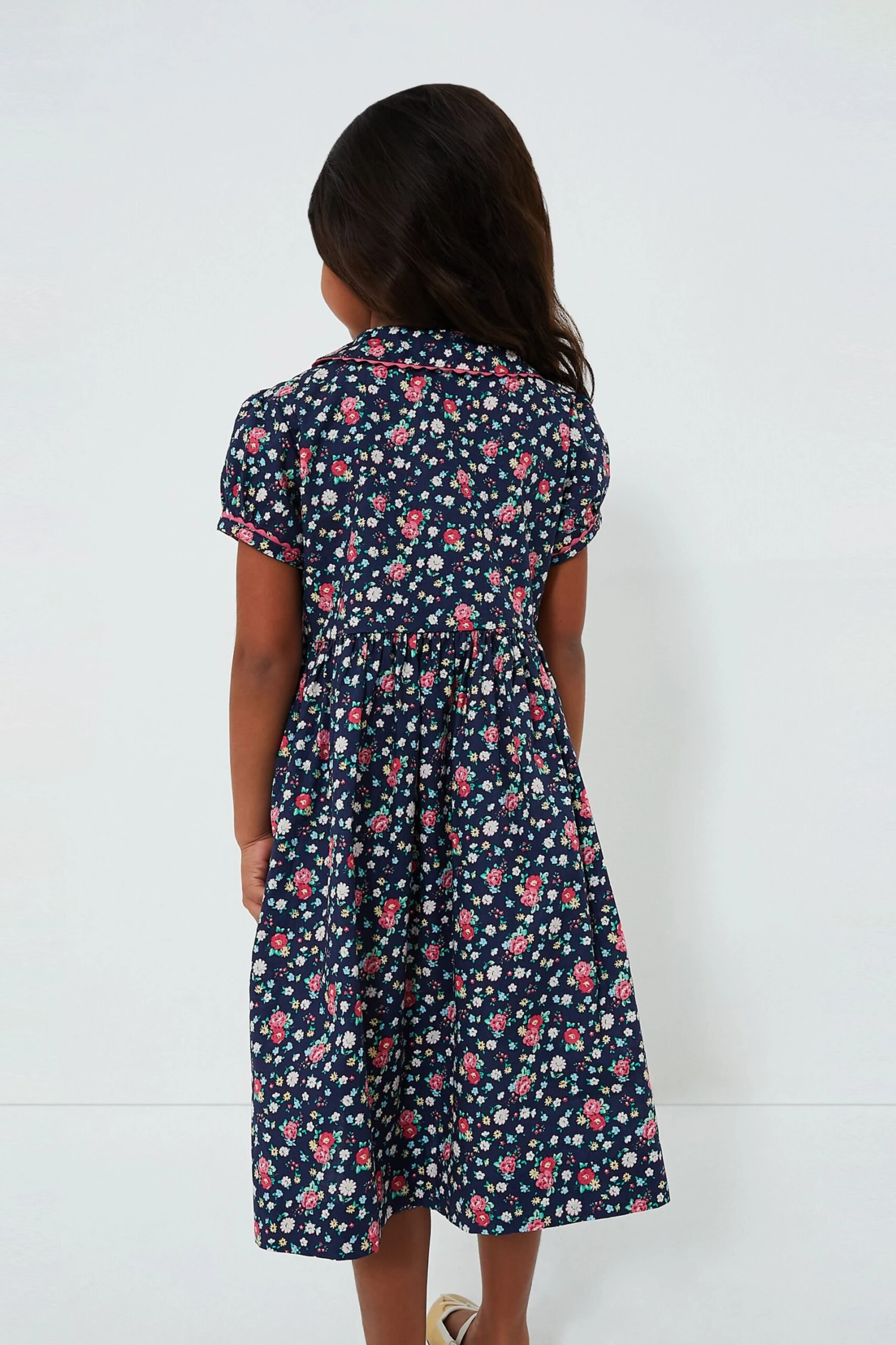 Floral Button-Front Dress - Image 4