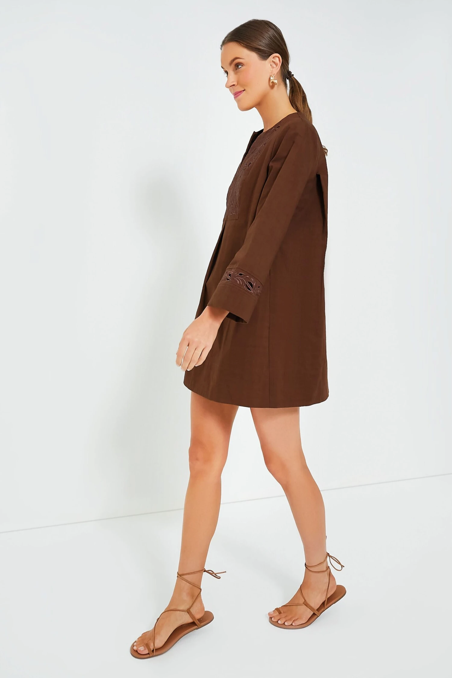 Embroidered Tahlia Dress - Image 3