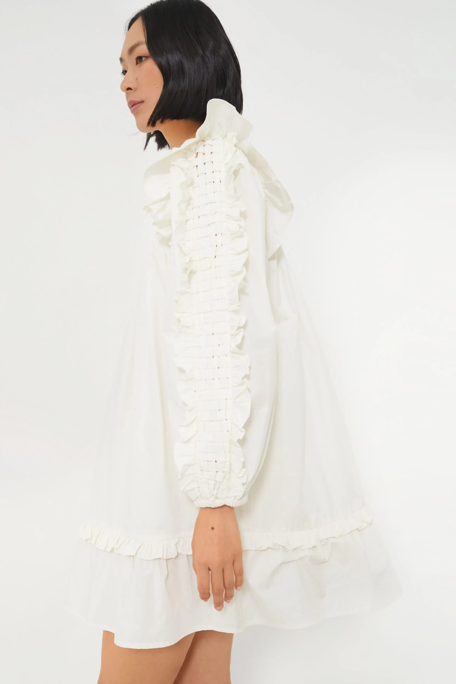 Ivory Anabelle Mini Dress - Image 3