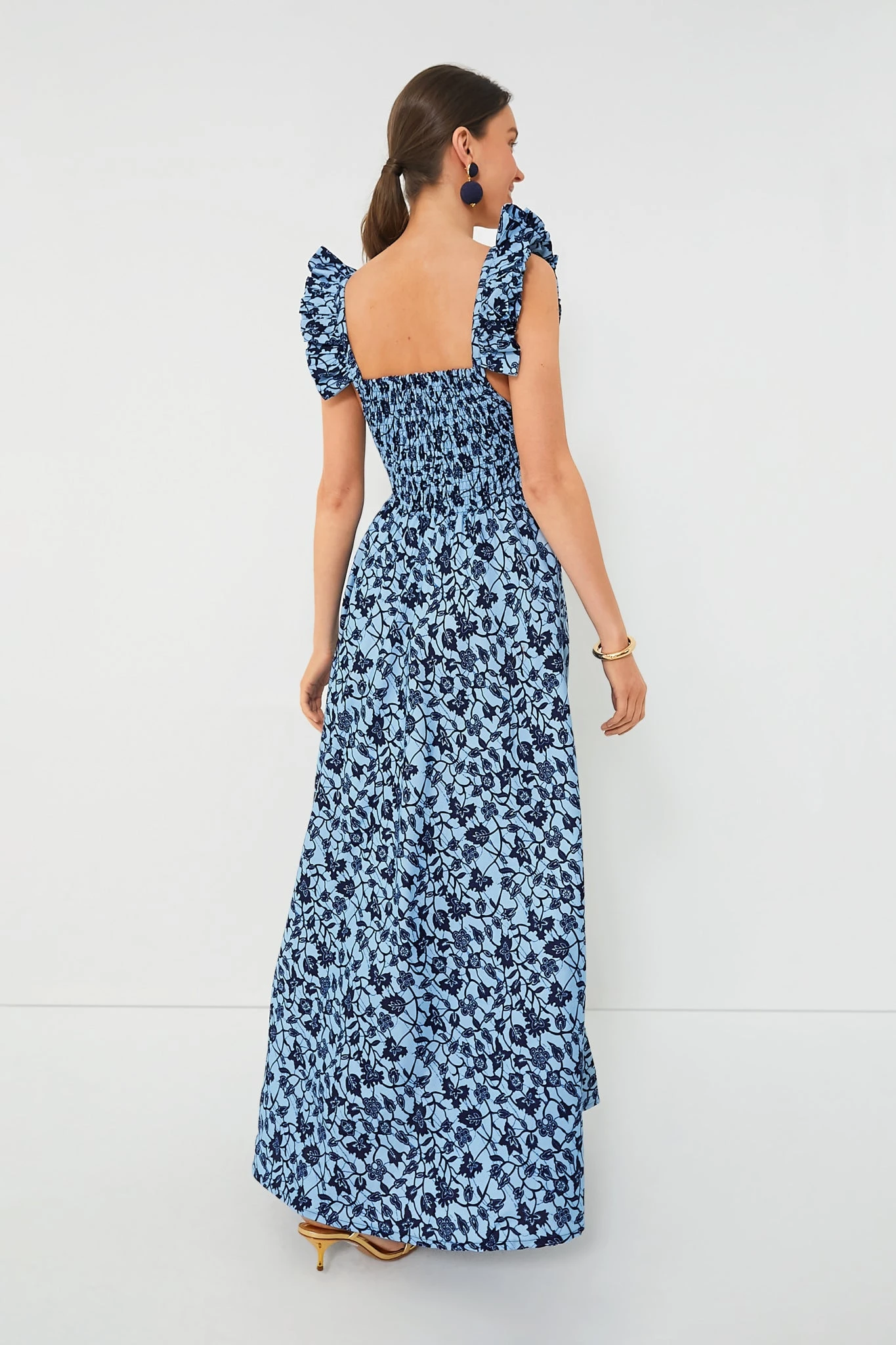 Exclusive Blue Ibukun Dress - Image 4