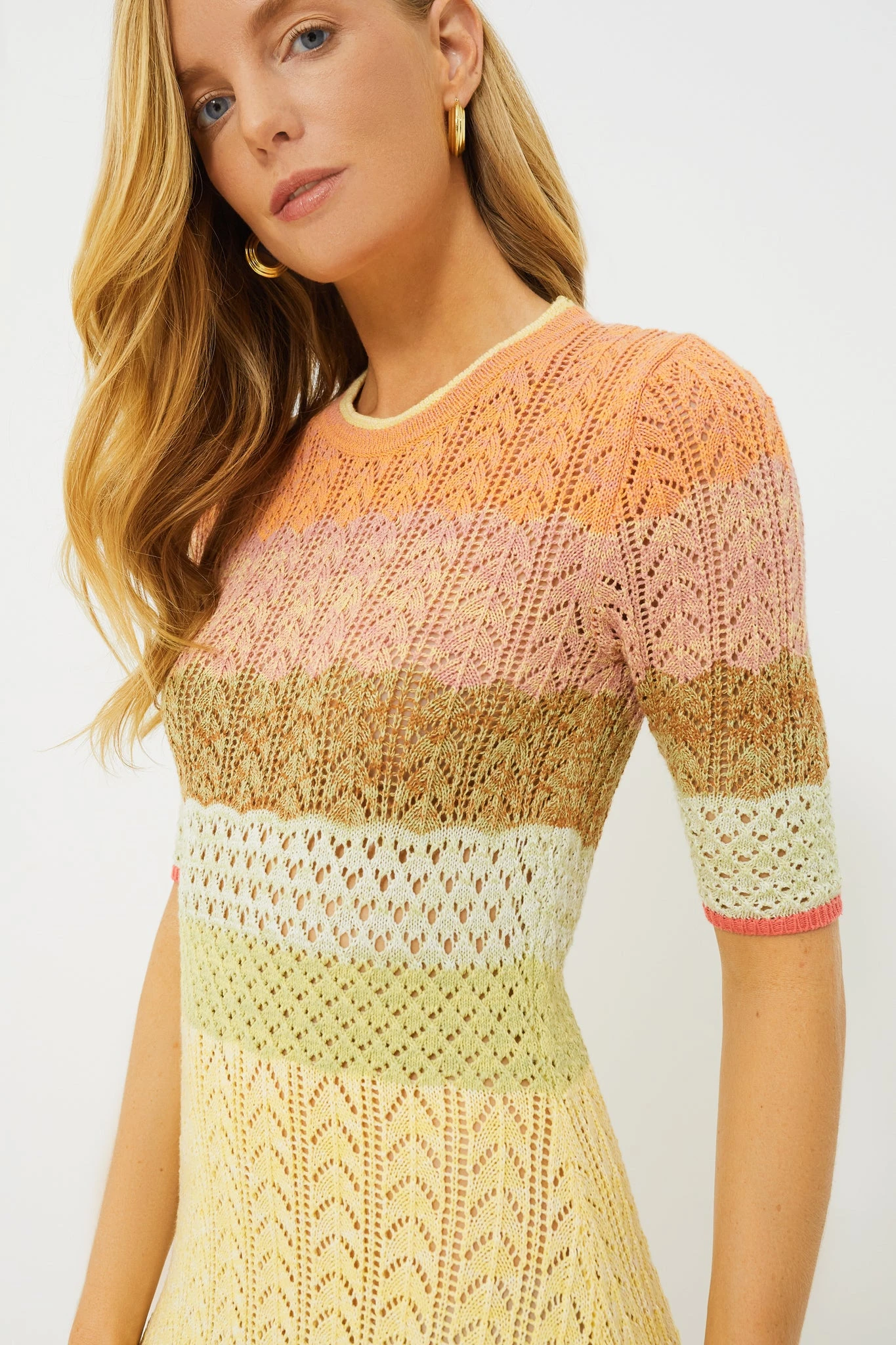 Vanessa Bruno Multicolor Coronille Midi Dress - Image 6