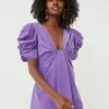 Purple Tinsley Mini Dress