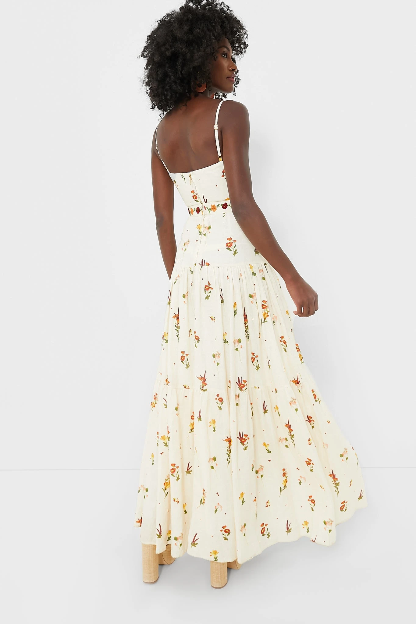 Exclusive Ivory Lima Maxi Dress - Image 4
