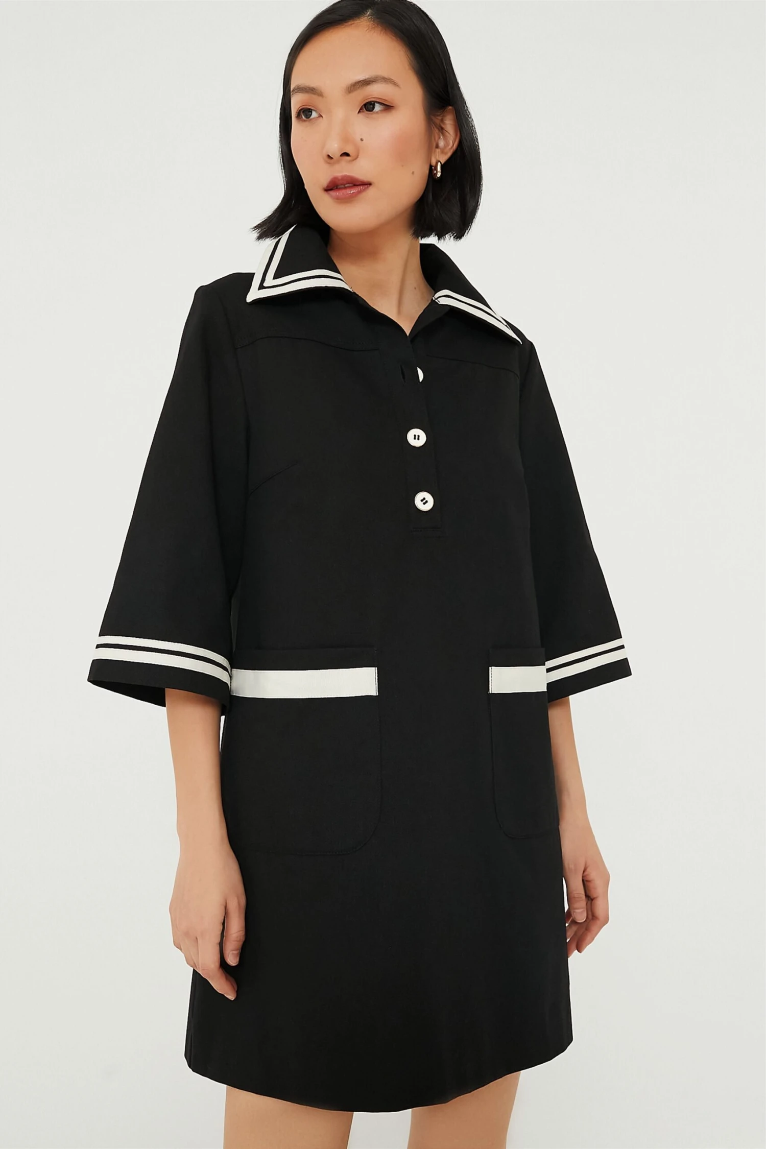Jet Black Hart Shirt Dress - Image 2
